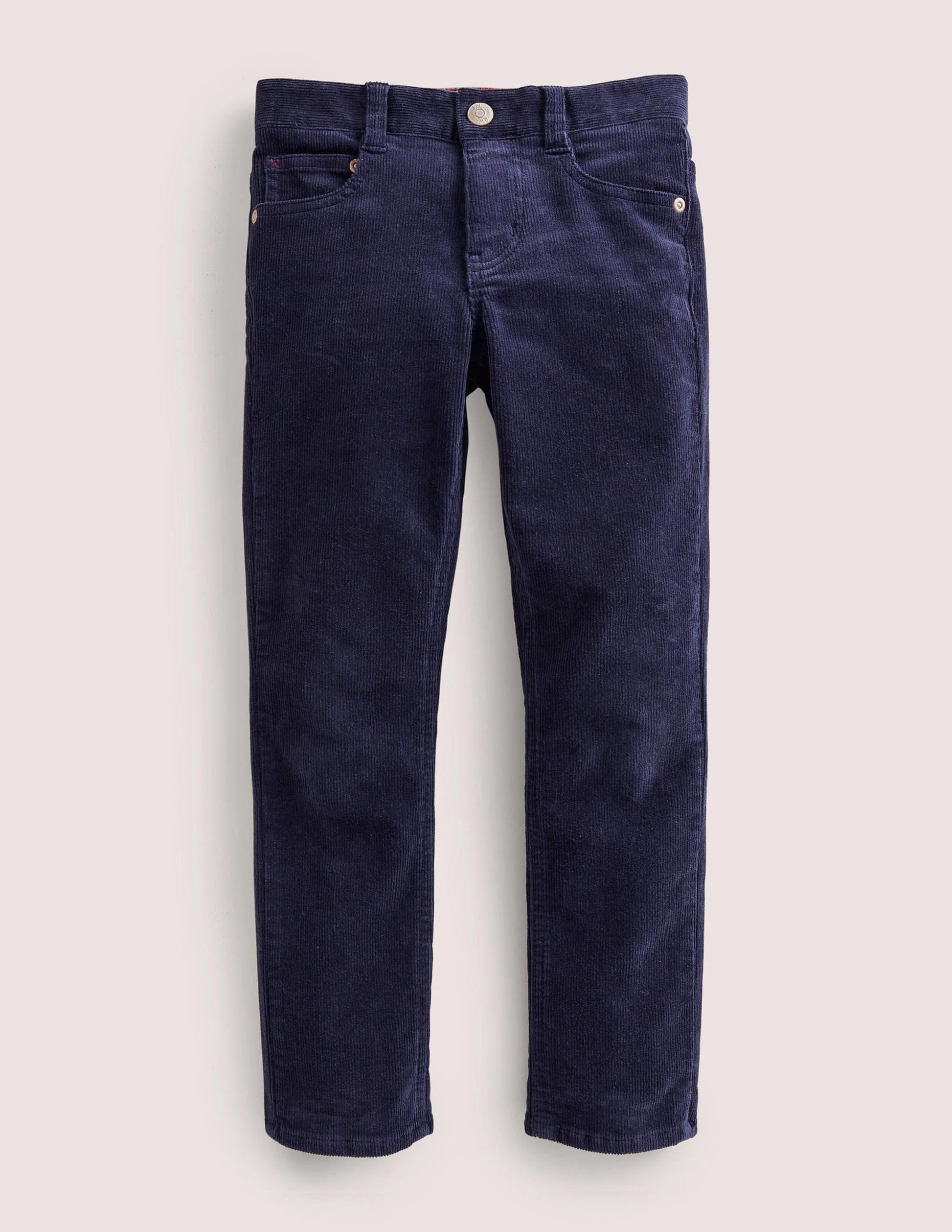 Slim Cord Stretch Jeans-College Navy-1