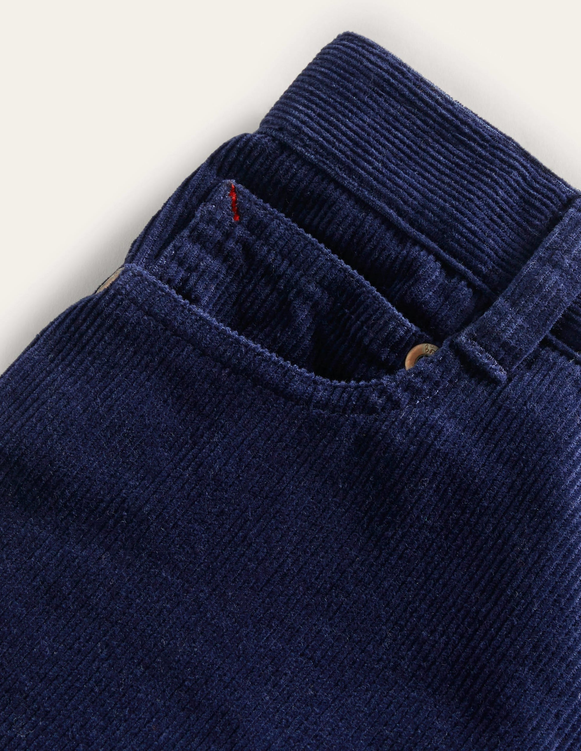 Slim Cord Stretch Jeans-College Navy-3
