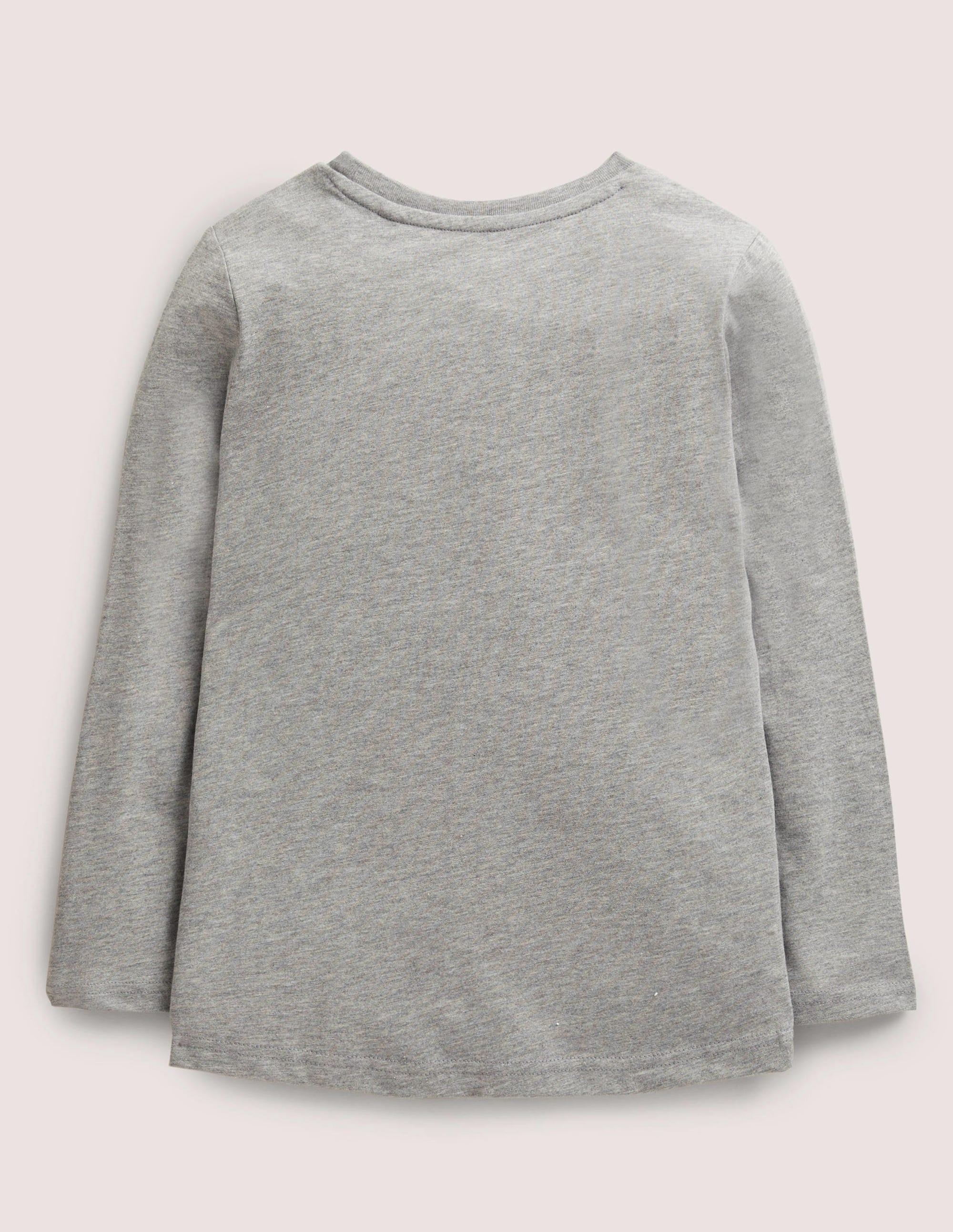 Printed Graphic T-shirt-Grey Marl Construction Trucks - Image 2