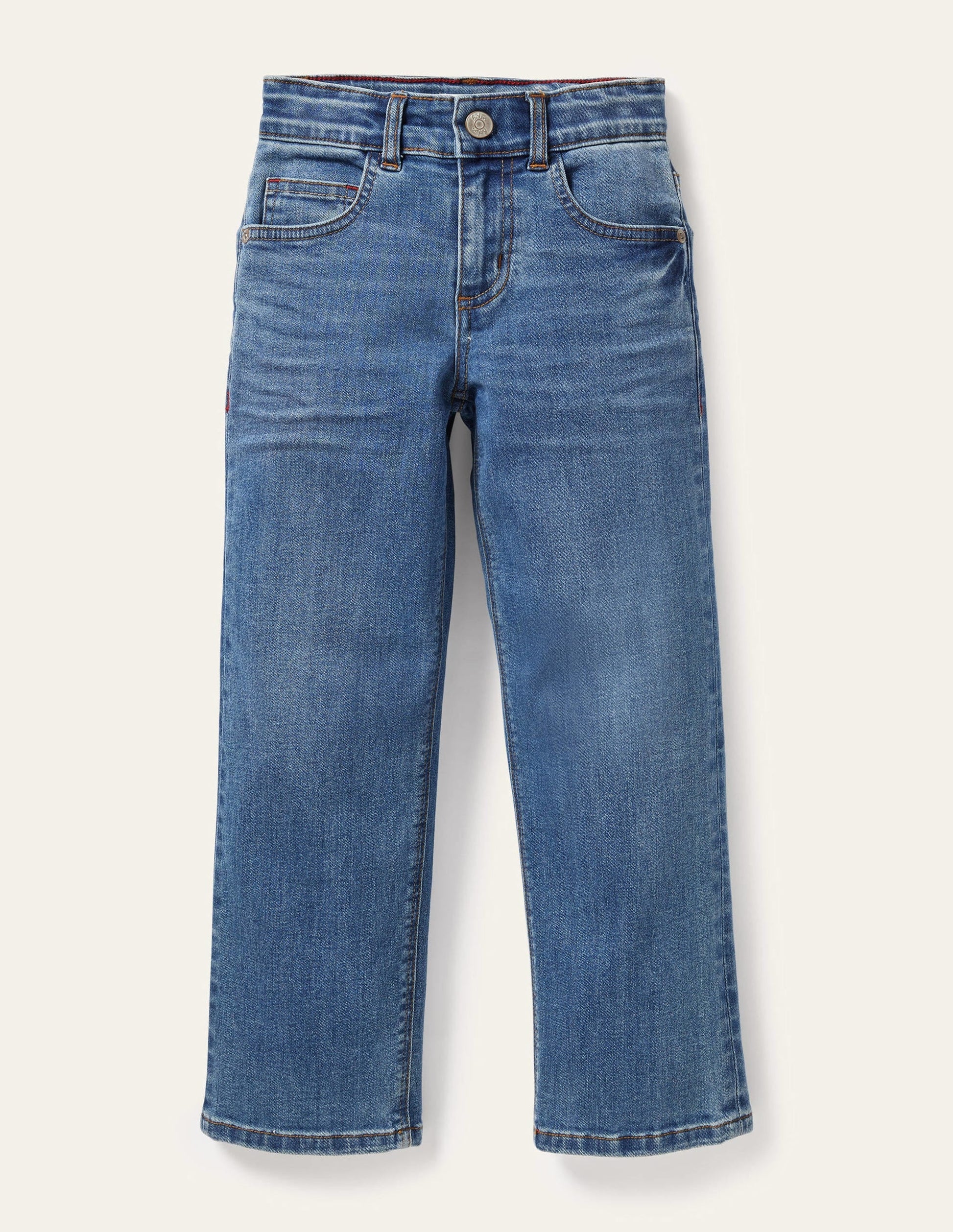 Adventure-flex Straight Jeans-Mid Vintage-1