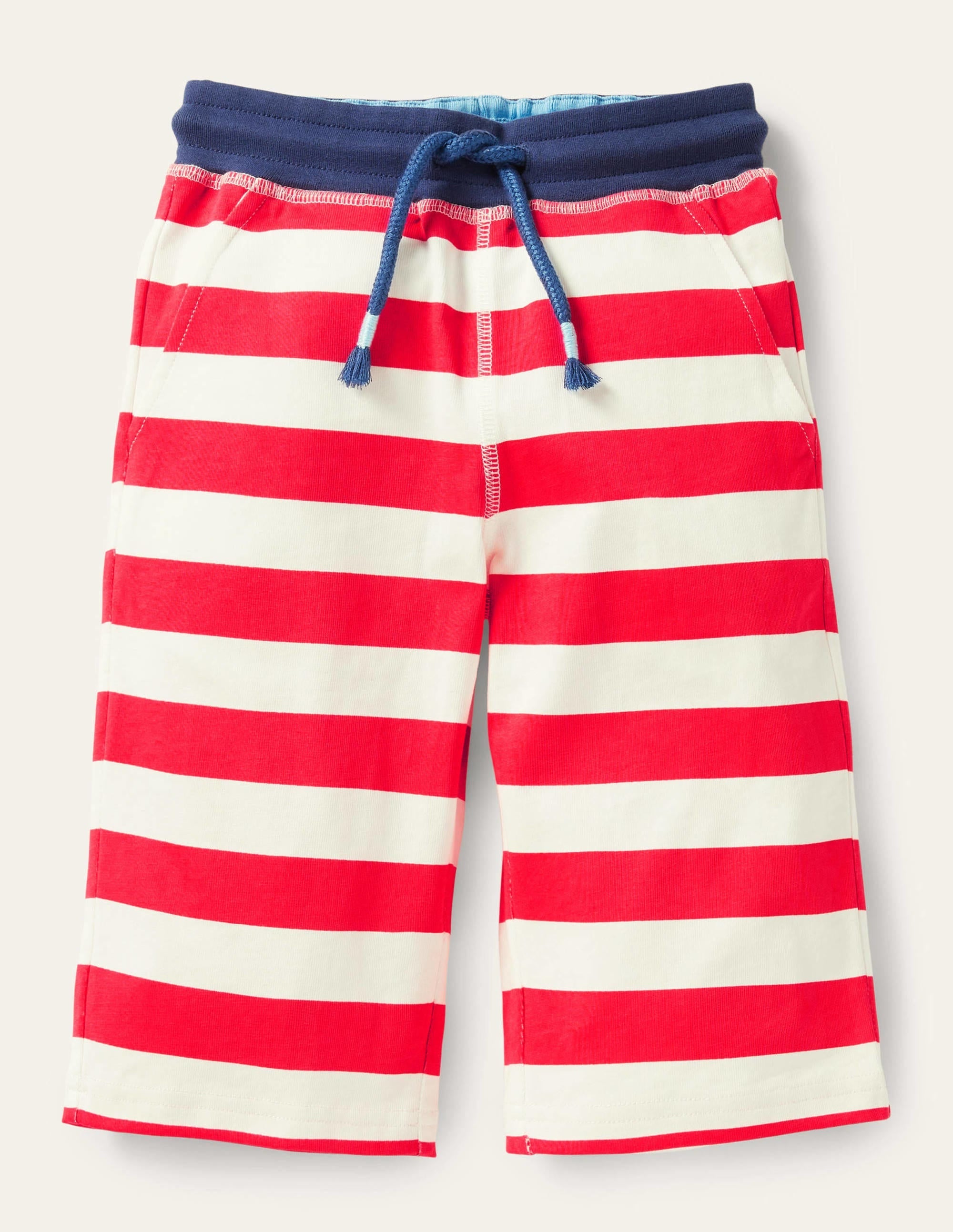 Jersey Baggies-Strawberry Tart Red/Ivory - Image 1
