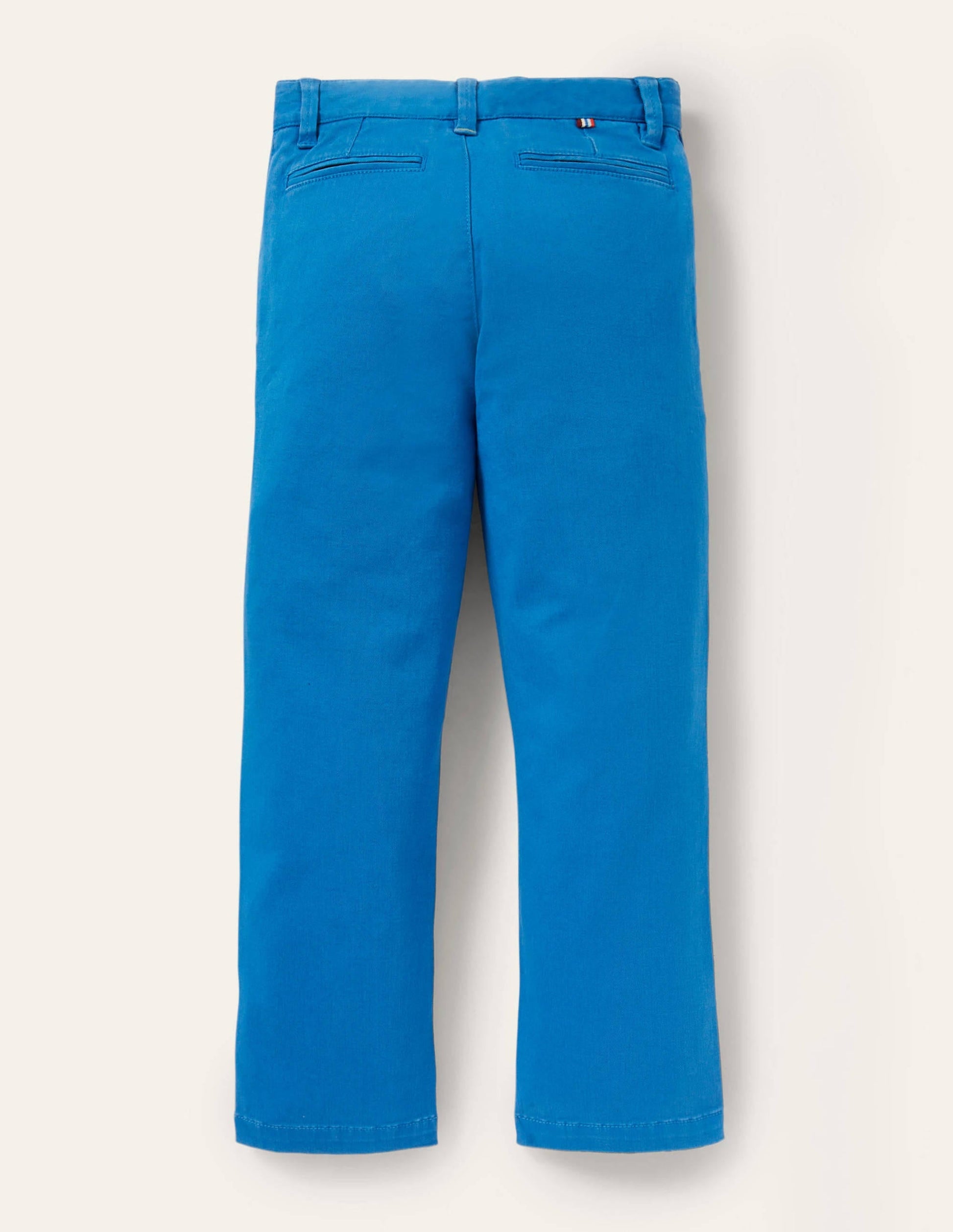 Chino Stretch Trousers-Bright Marina Blue-2