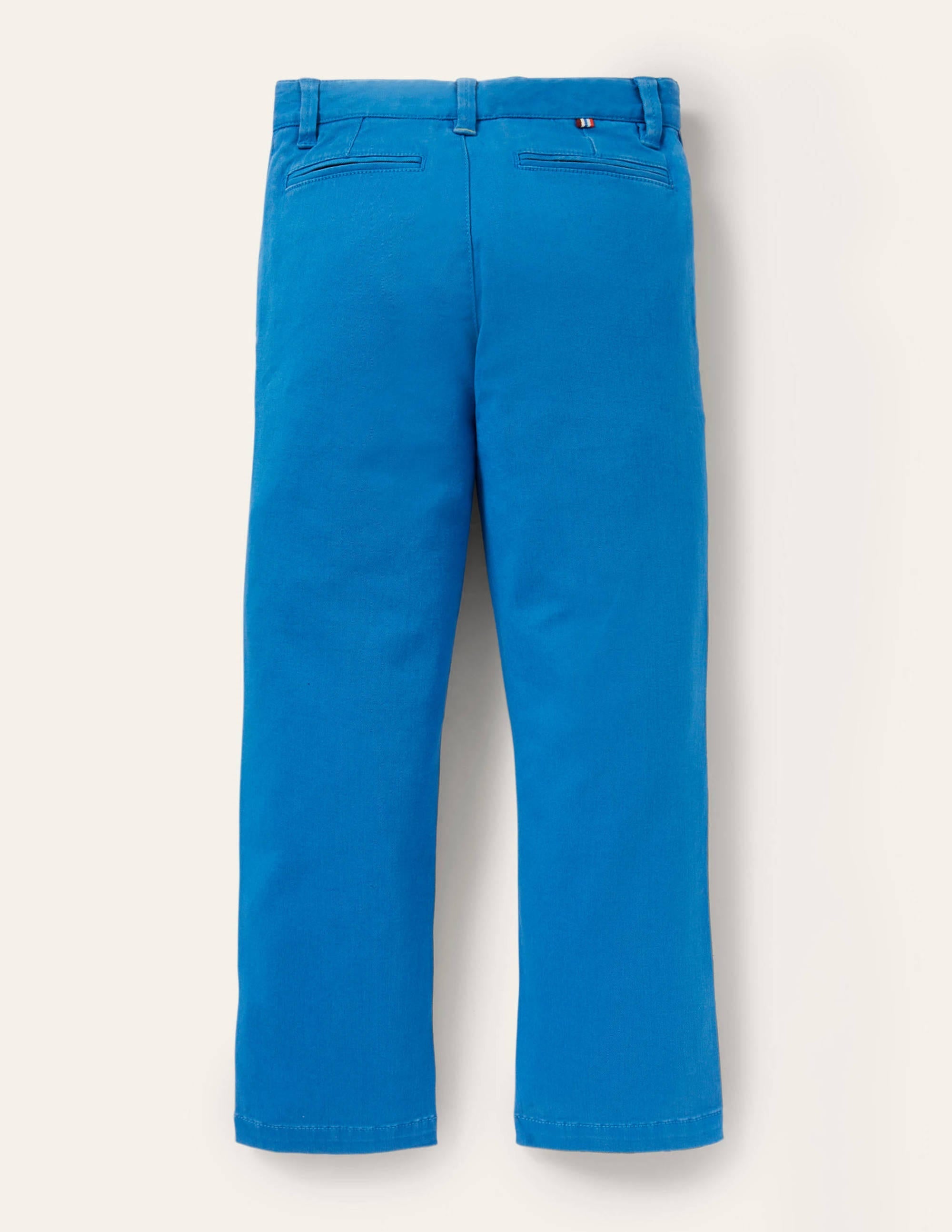 Chino Stretch Trousers-Bright Marina Blue - Image 2