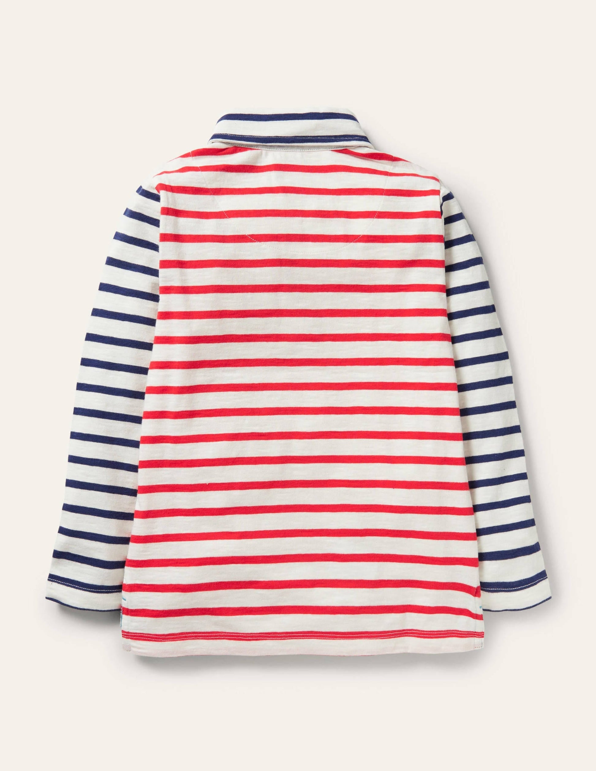Supersoft Jersey Polo-Starboard Blue/Strawberry Red-2