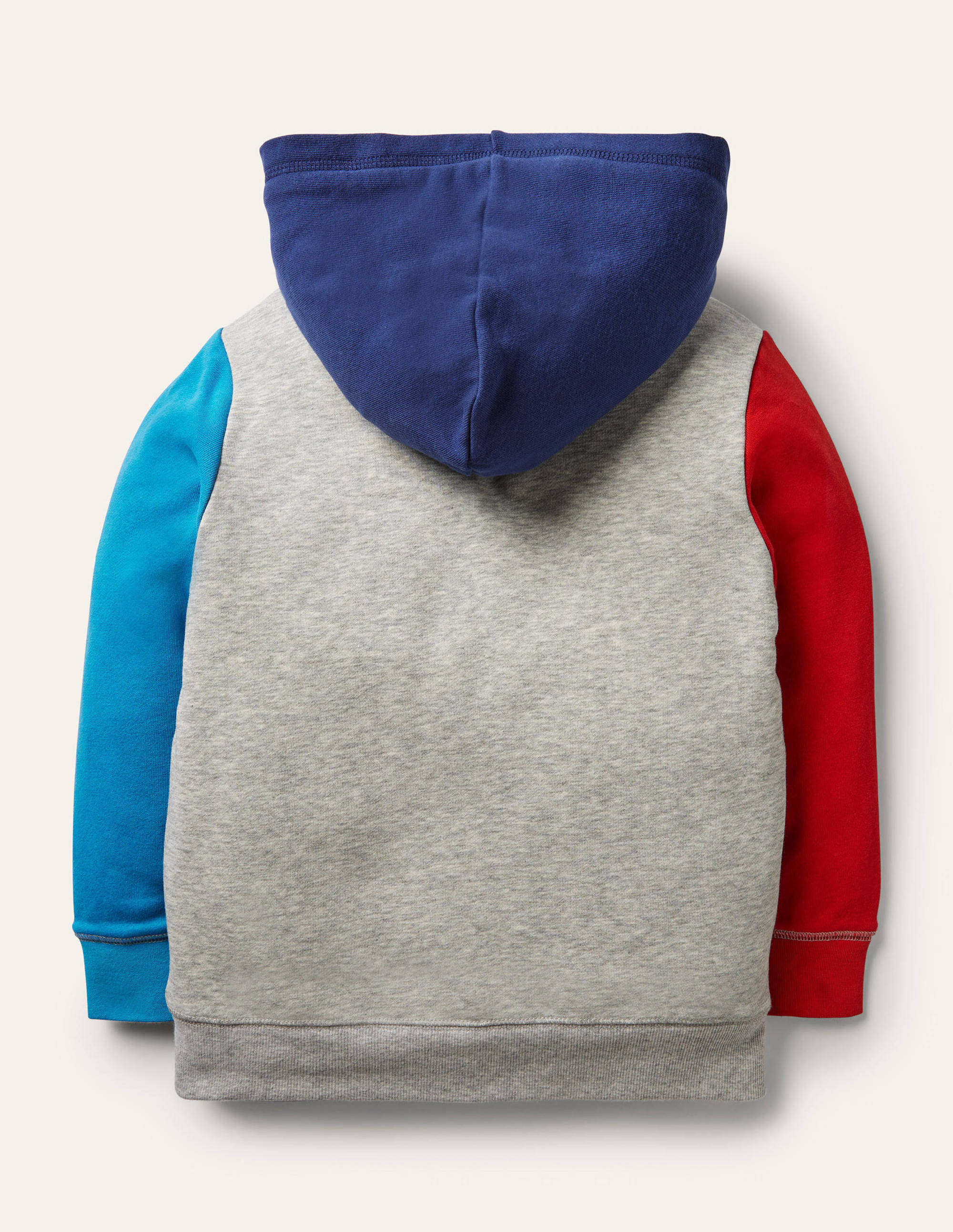 Shaggy-lined Interest Hoodie-Grey Marl Tractors - Image 2