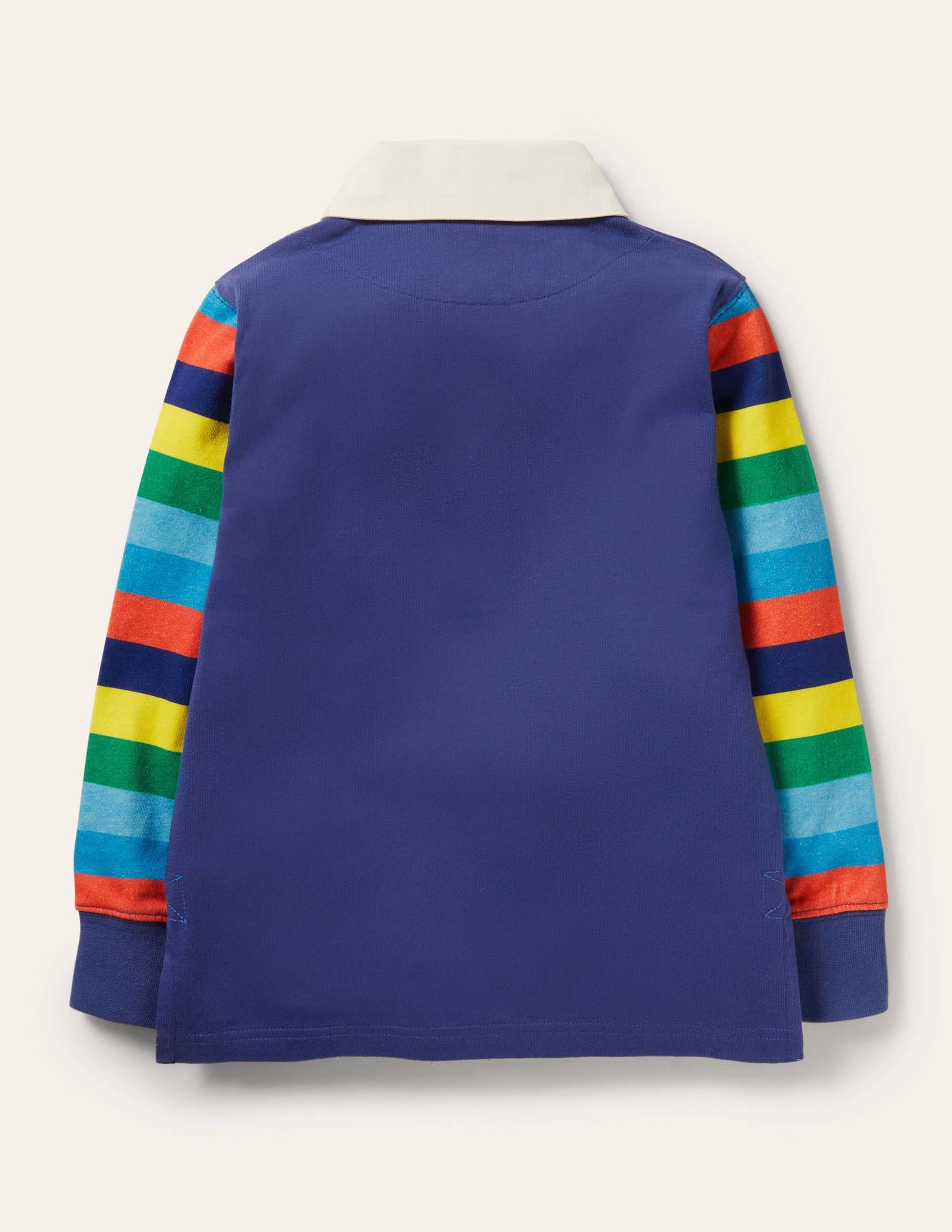 Fun Farm Animal Rugby Shirt-College Navy Animals-2