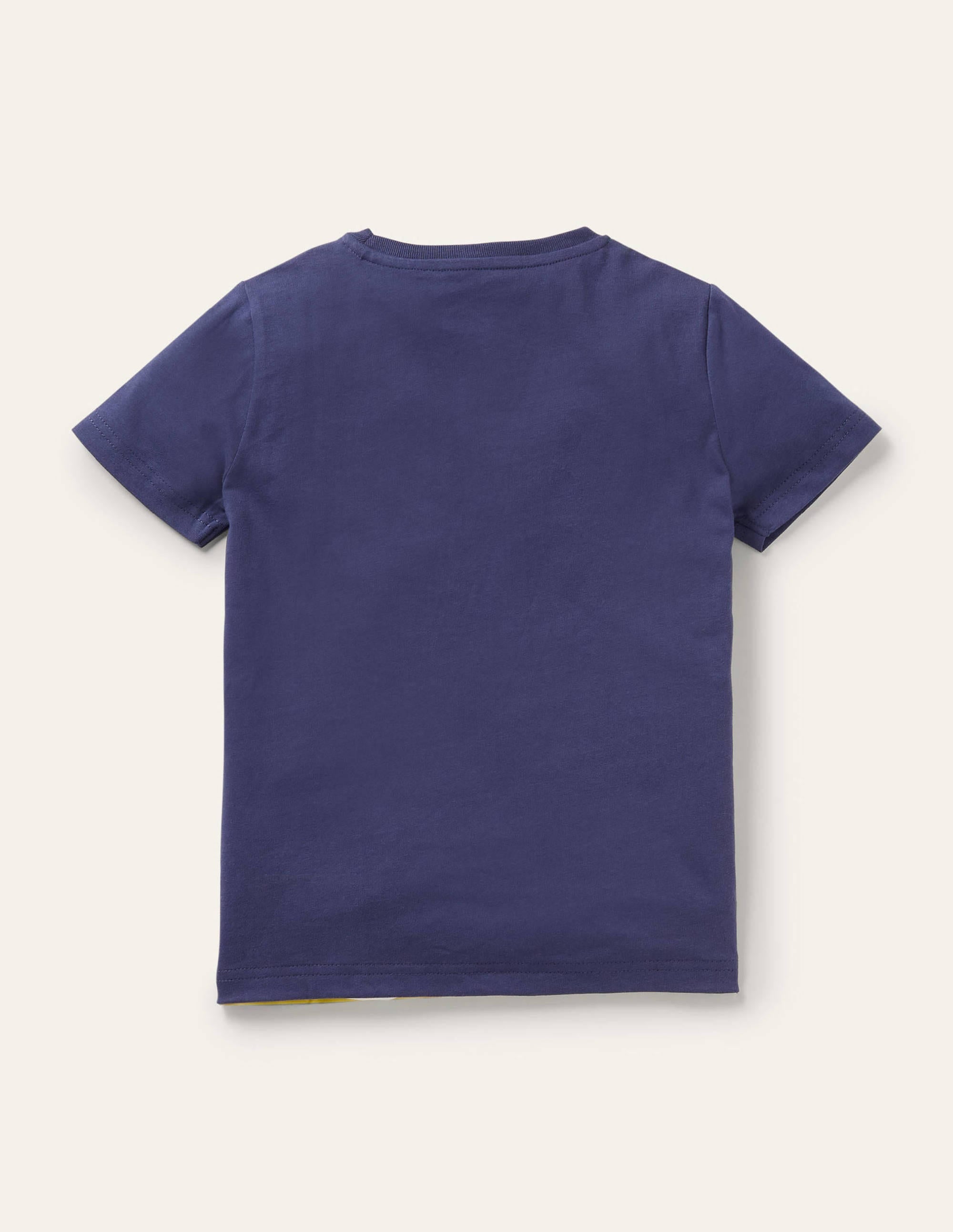 Animal Appliqué T-shirt-Starboard Blue Seals - Image 3
