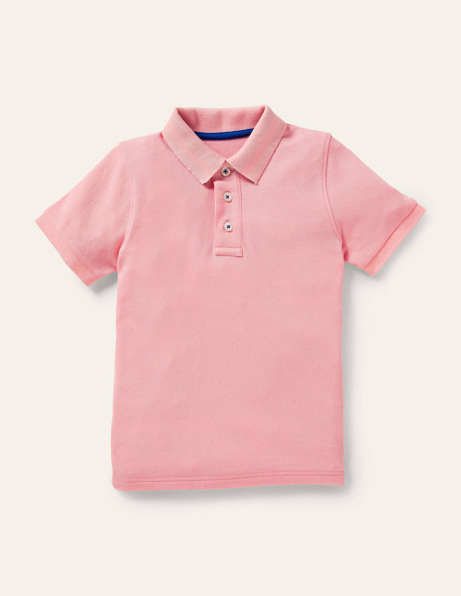 Piqué Polo Shirt-Boto Pink-1