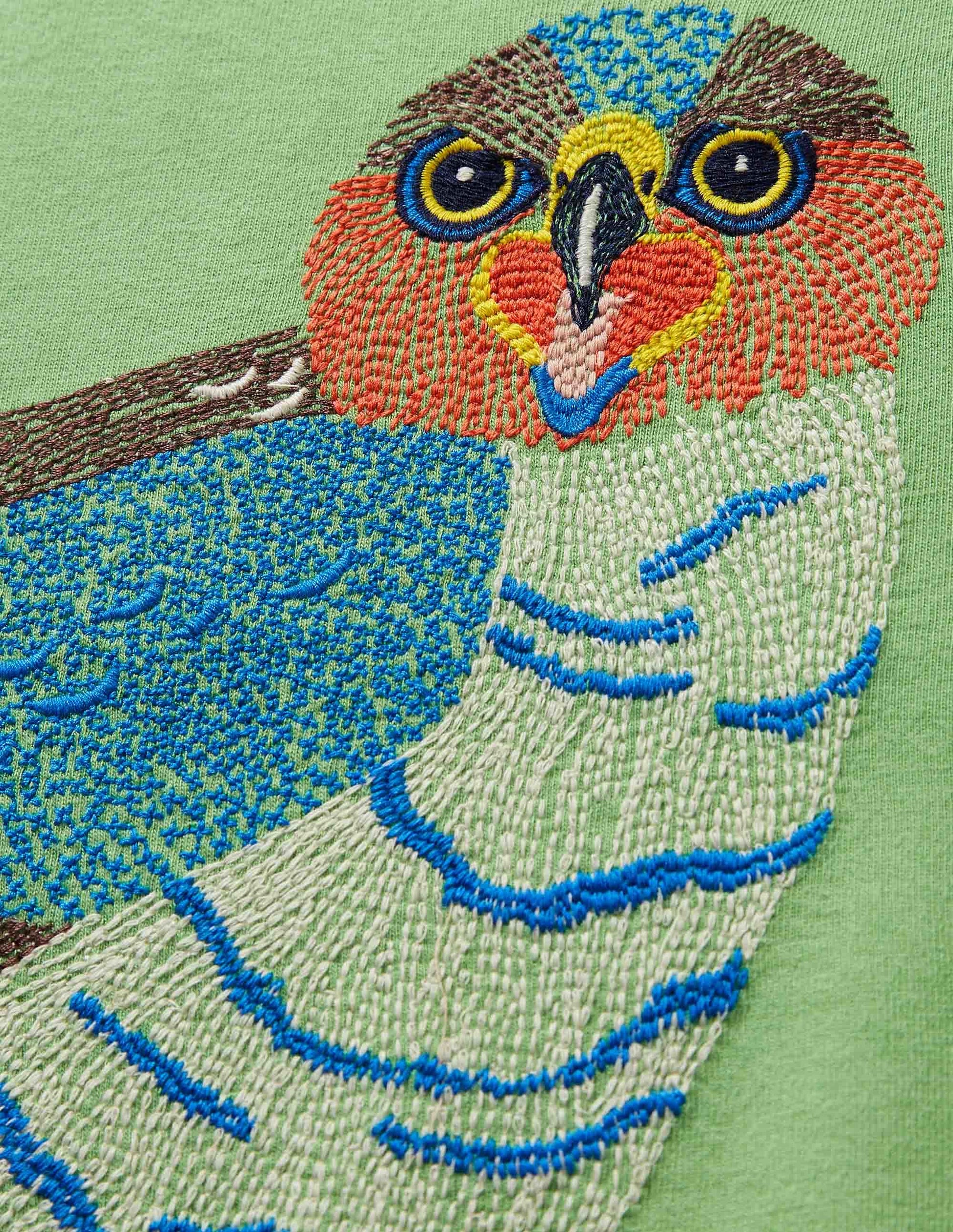 Superstitch T-shirt-Aloe Green Sparrow Hawk-3