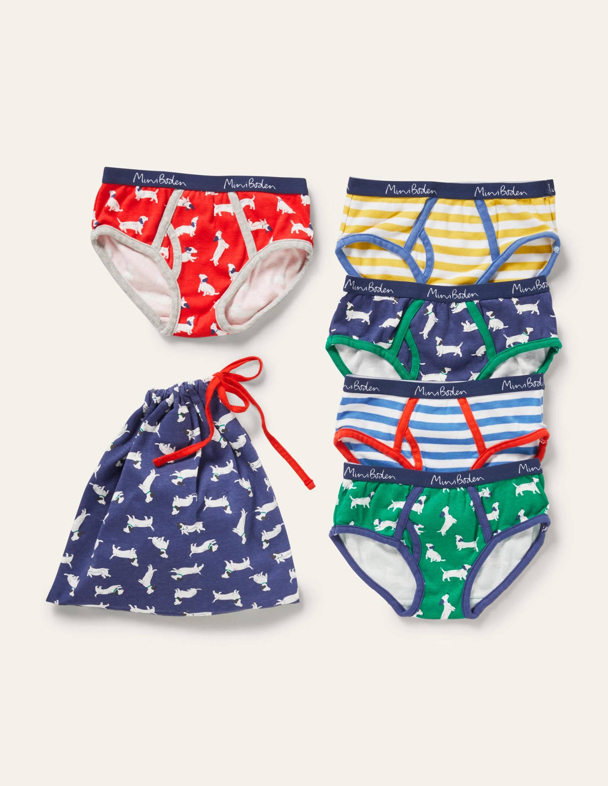 Pants 5 Pack-Sausage Dogs-1