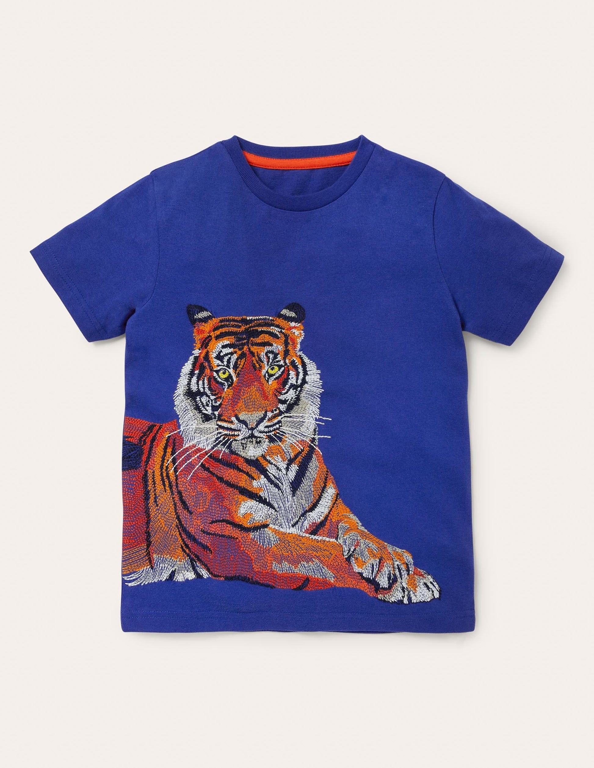 Superstitch T-shirt-Blue Wave Tiger-1