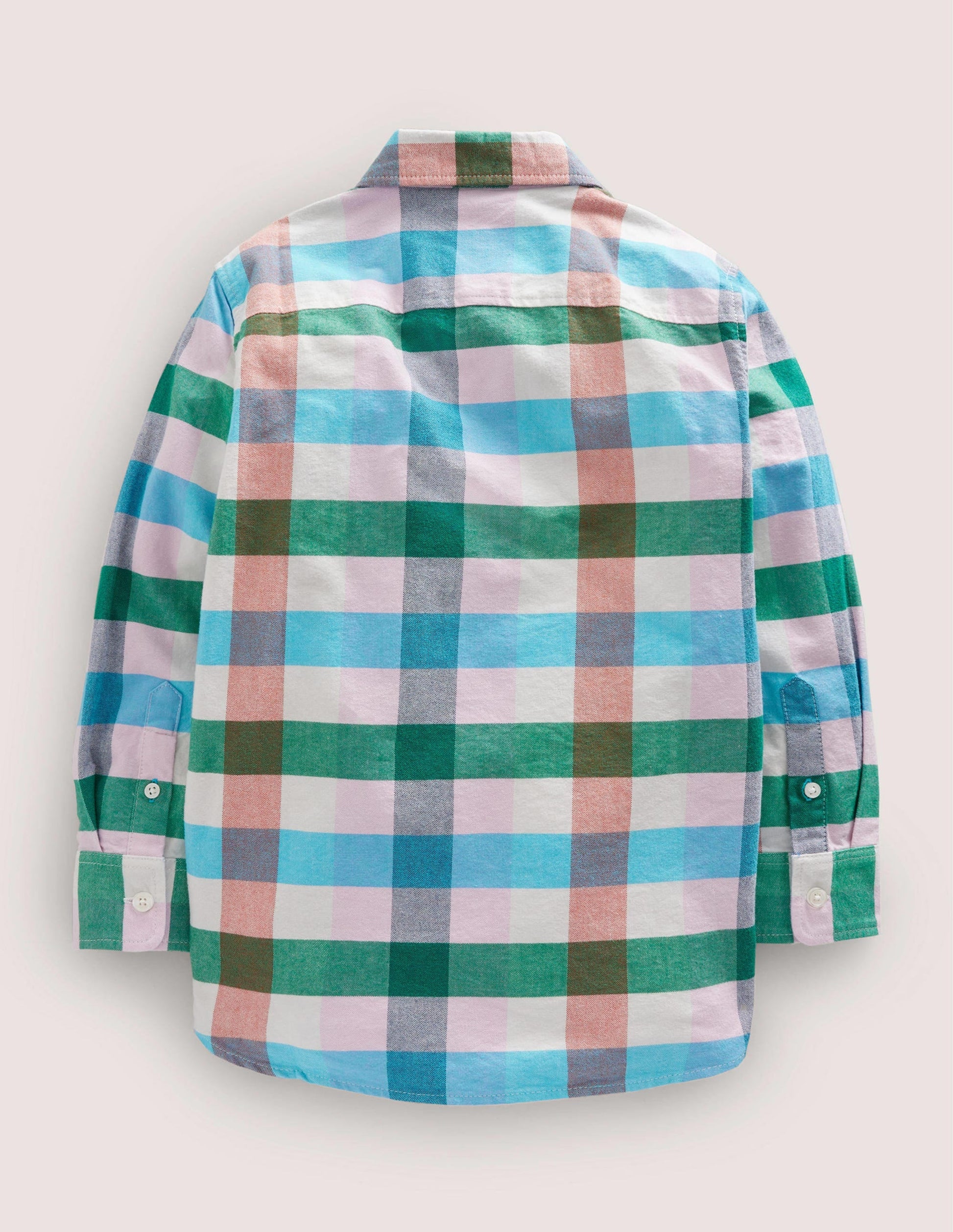 Oxford Shirt-Bonbon / Periwinkle-2