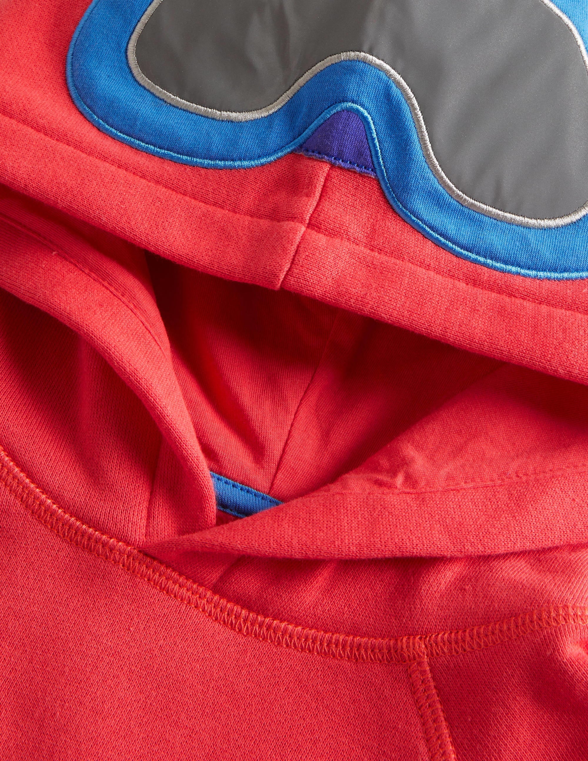 Ski Hoodie-Strawberry Tart/Bluing Blue - Image 3