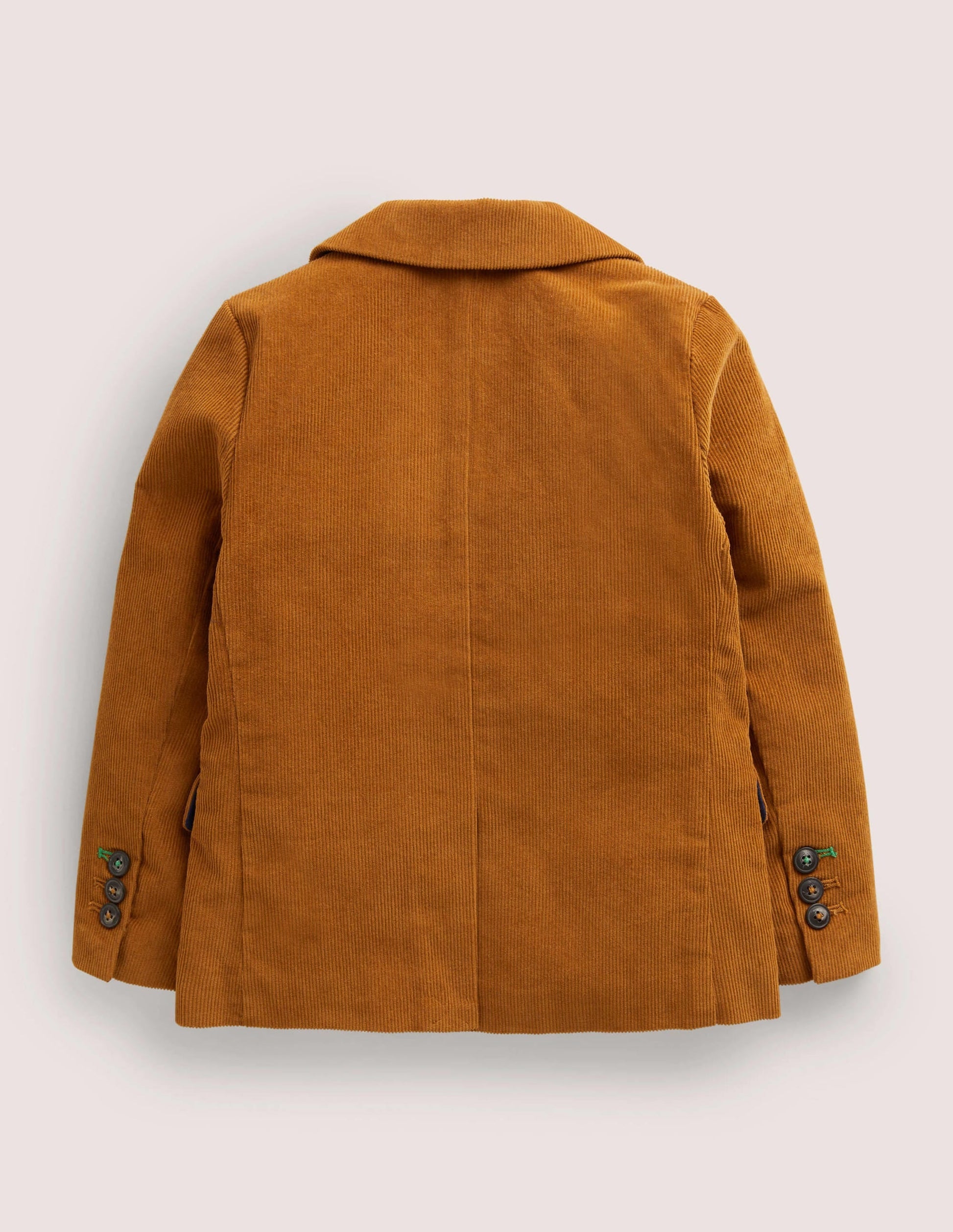 Brown Cord Party Blazer-Butterscotch Brown Cord-2