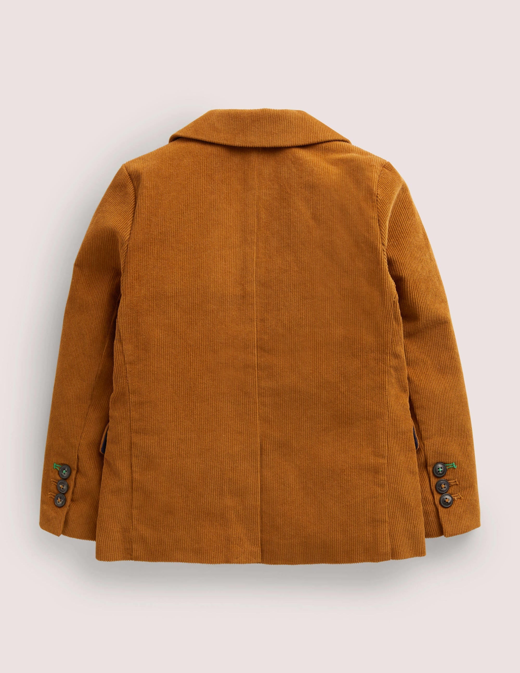 Brown Cord Party Blazer-Butterscotch Brown Cord - Image 2