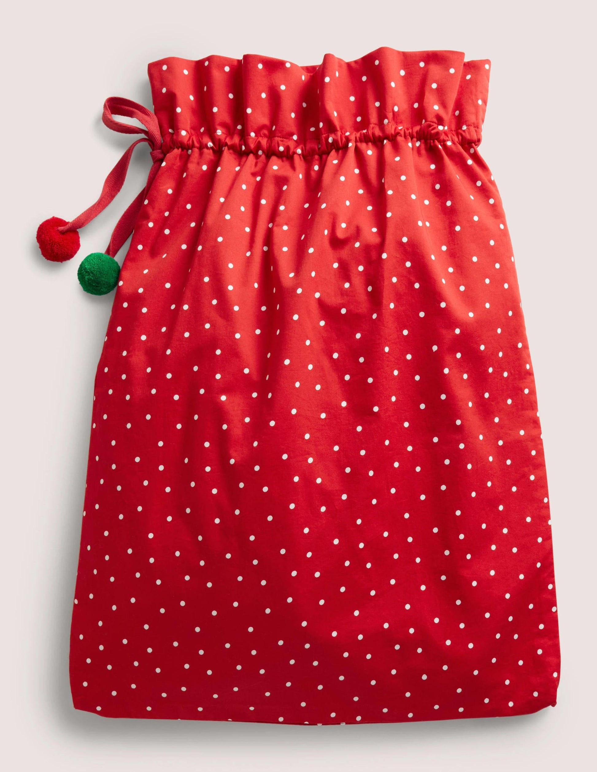 Red Snowman Christmas Sack-Red Snowman-2