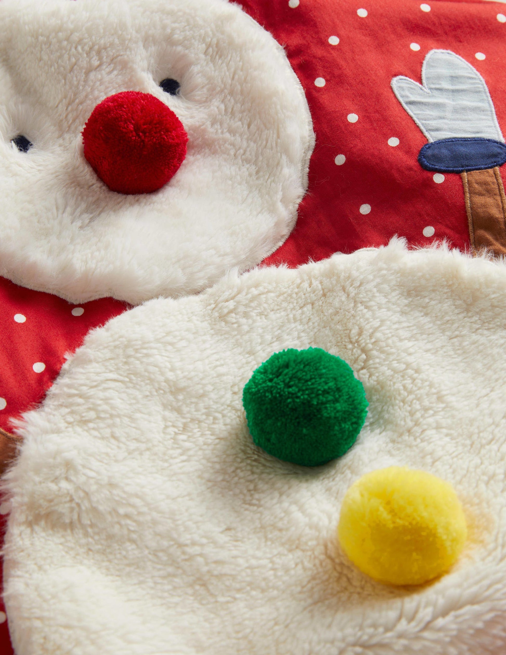 Red Snowman Christmas Sack-Red Snowman-3