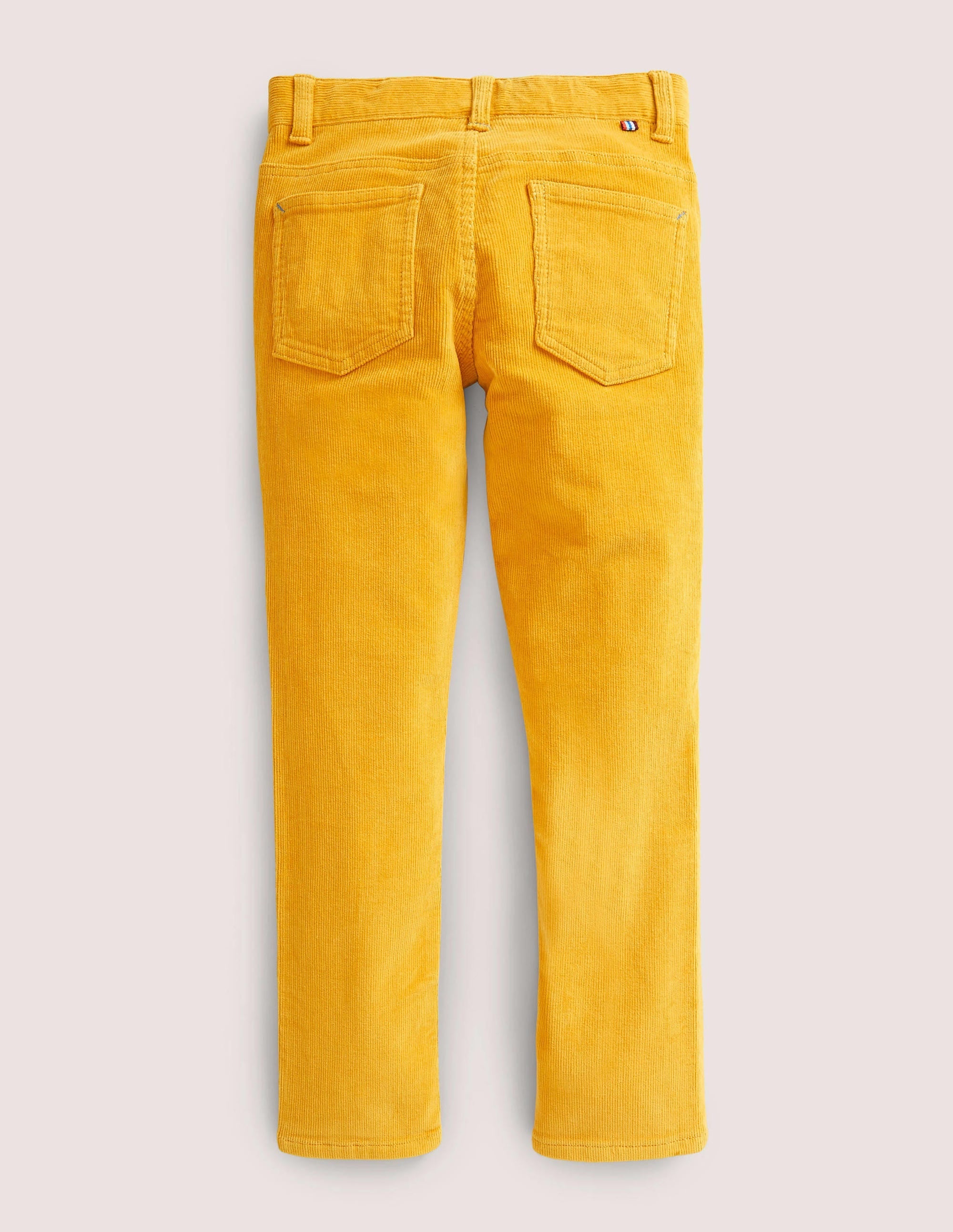 Slim Cord Stretch Jeans-Honeycomb Yellow - Image 2
