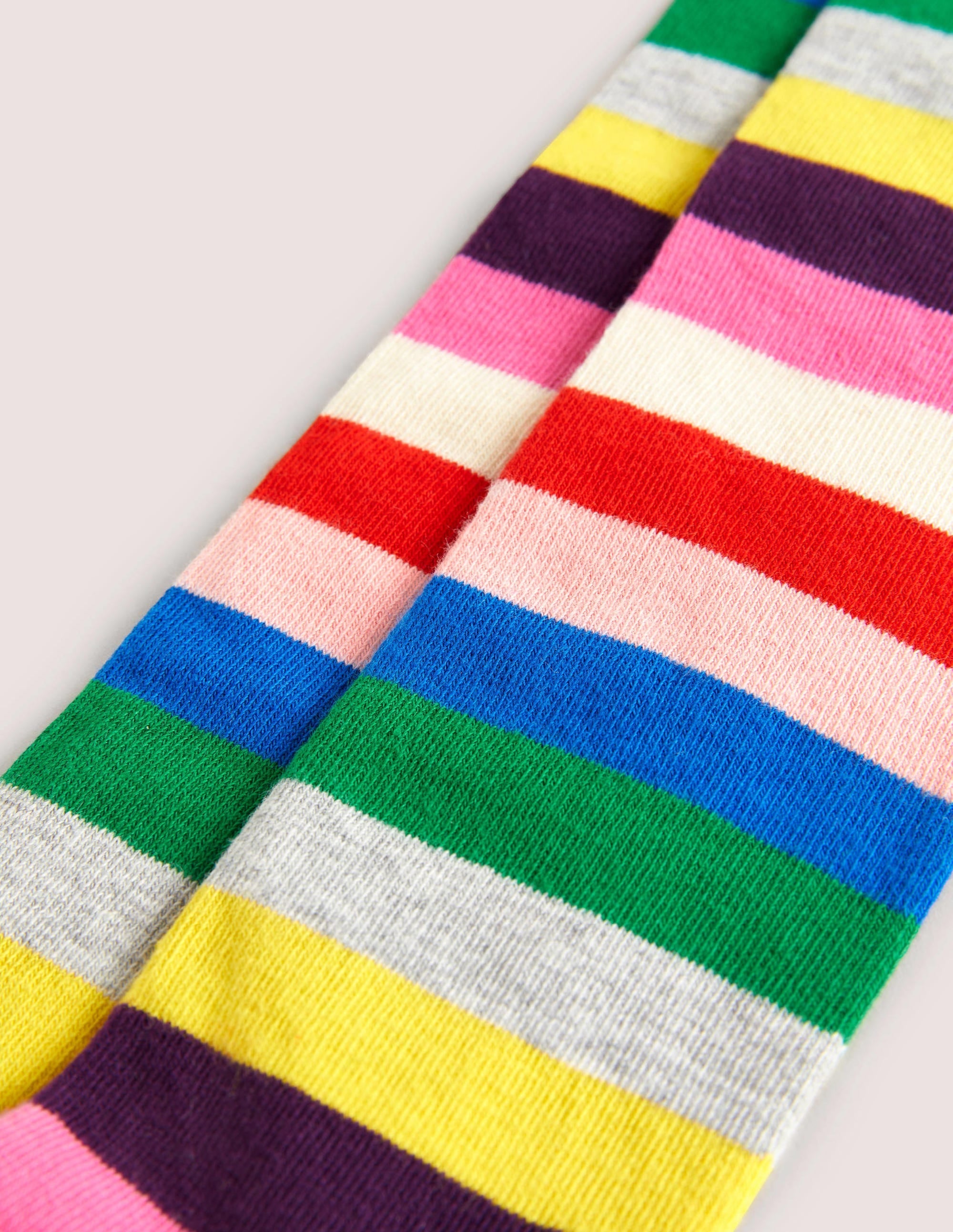 Patterned Tights-Rainbow Stripes - Image 2
