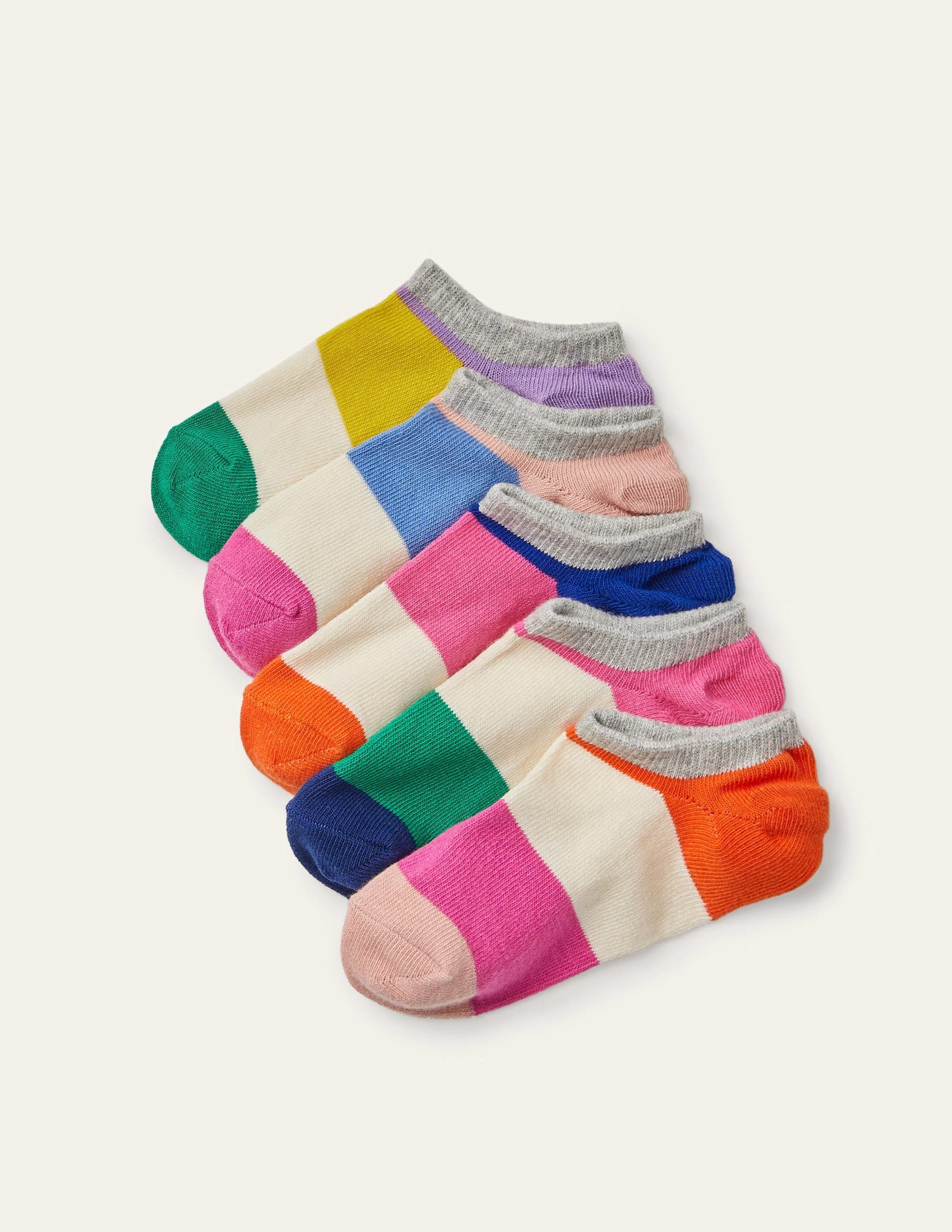 Trainer Socks 5 Pack-Multi - Image 1