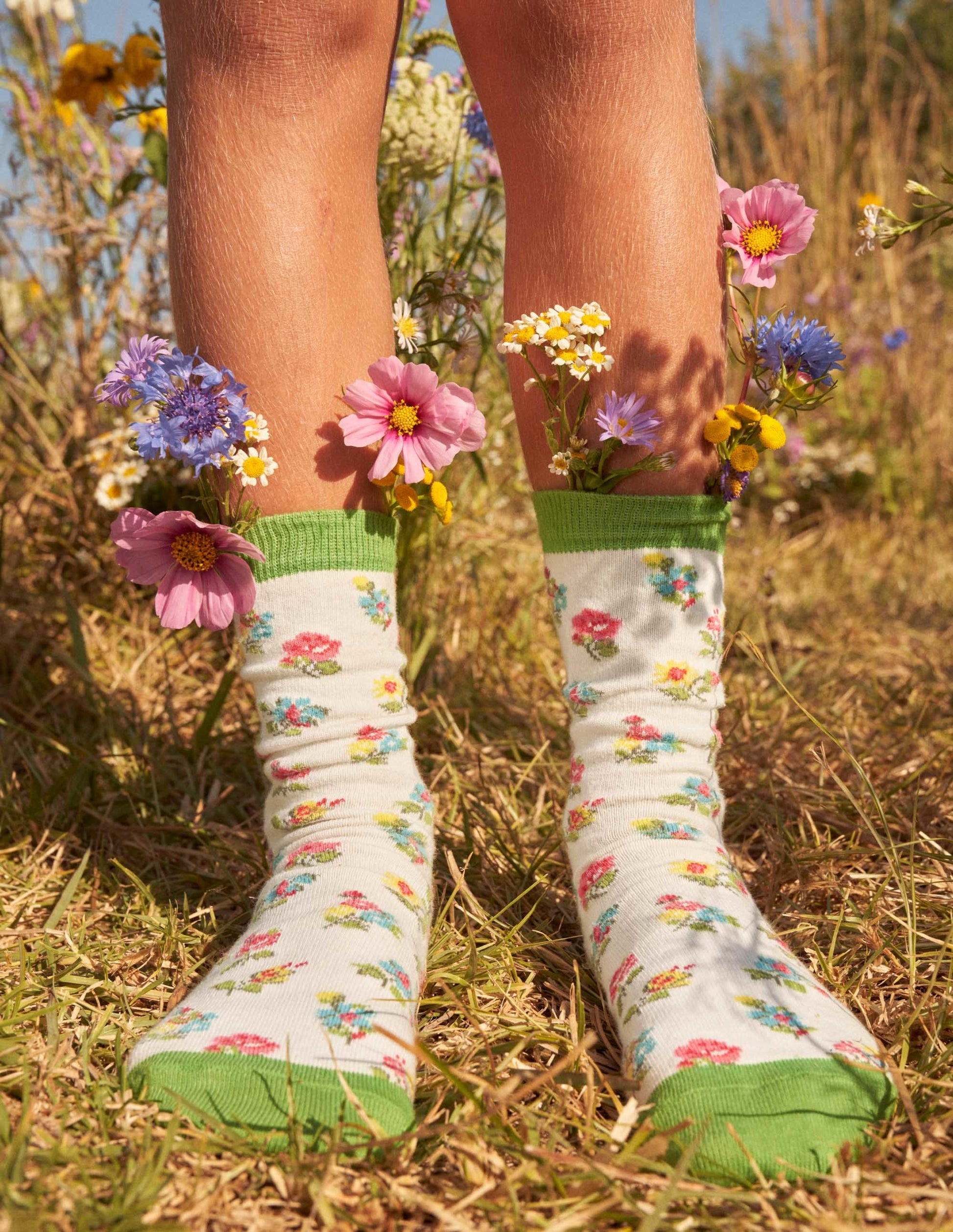 Socks 7 Pack-Multi Floral Pets-4