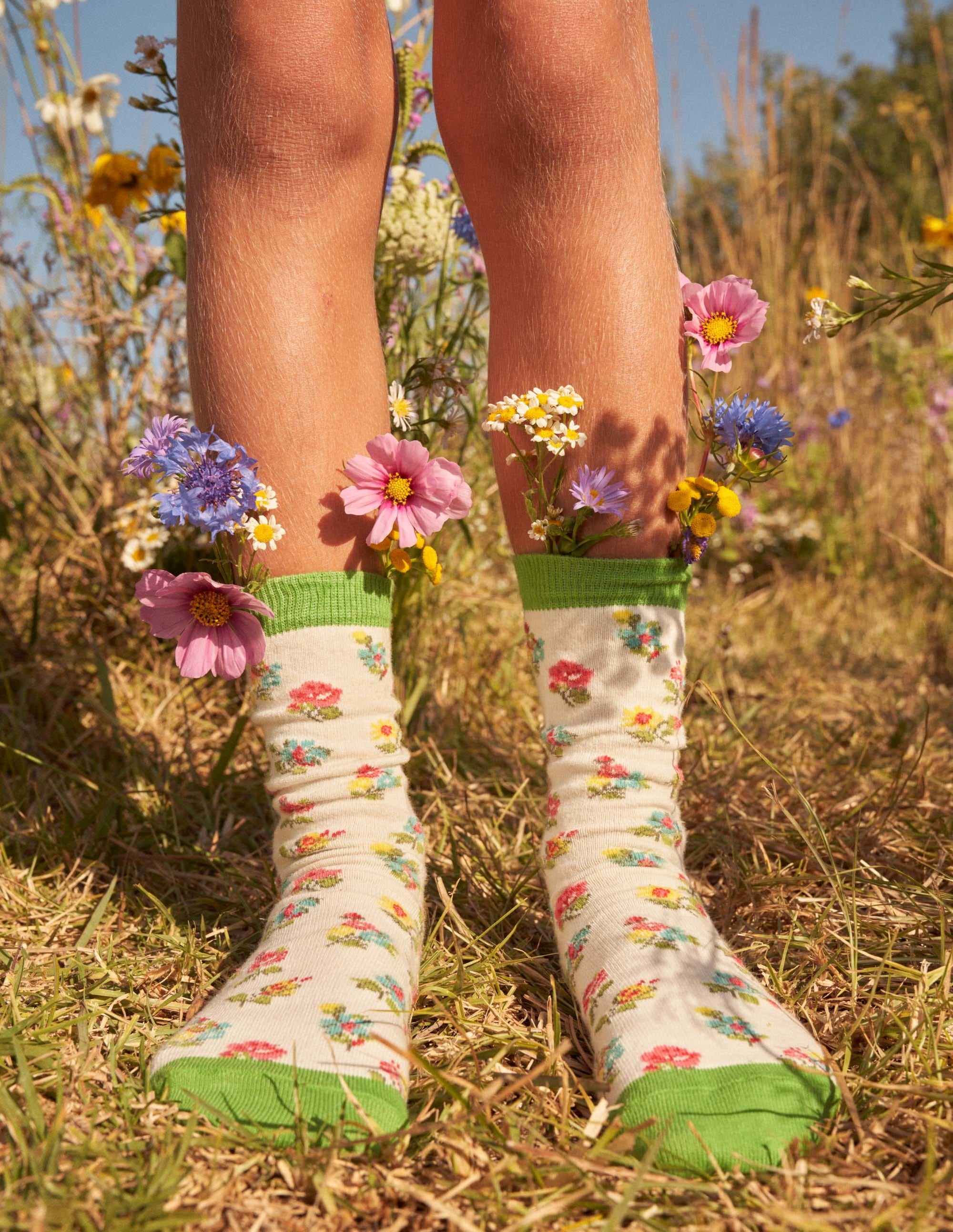 Socks 7 Pack-Multi Floral Pets - Image 5