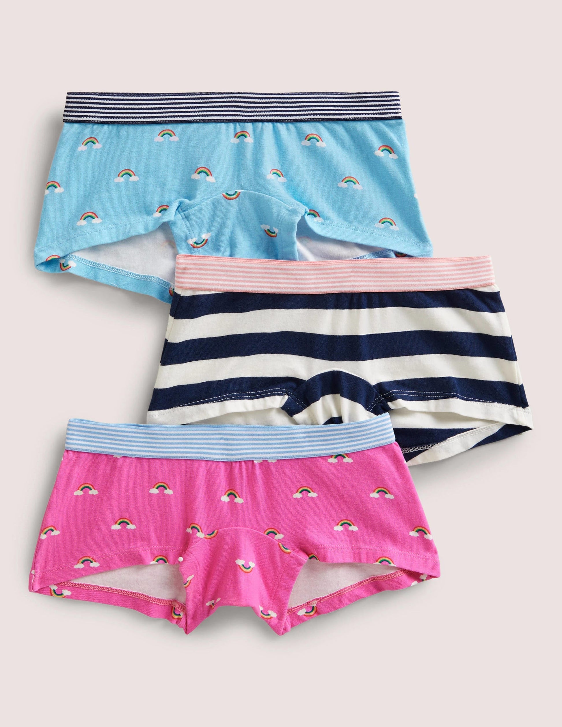 Shorties 3 Pack-Tickled Pink-1
