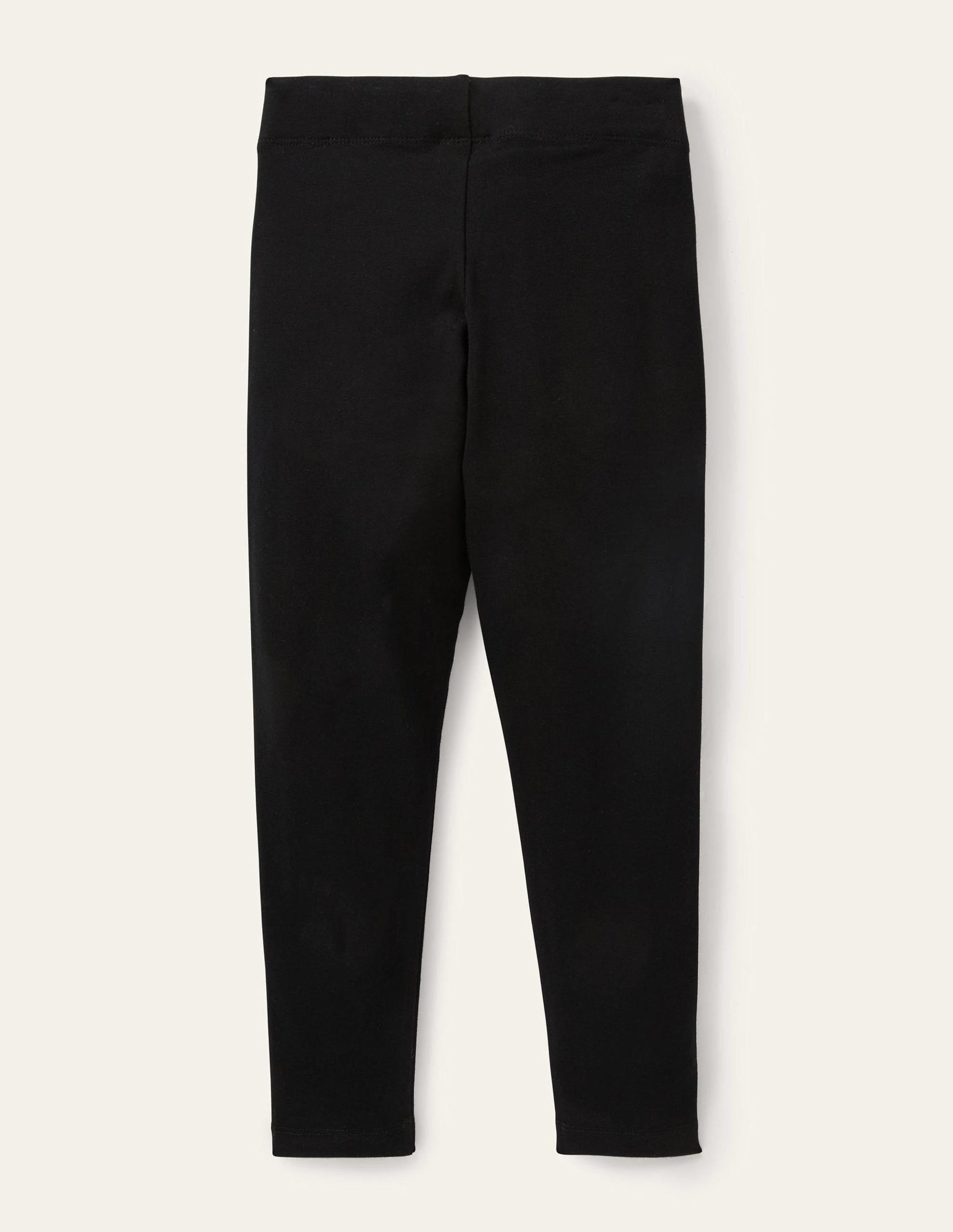 Plain Leggings-Black-1