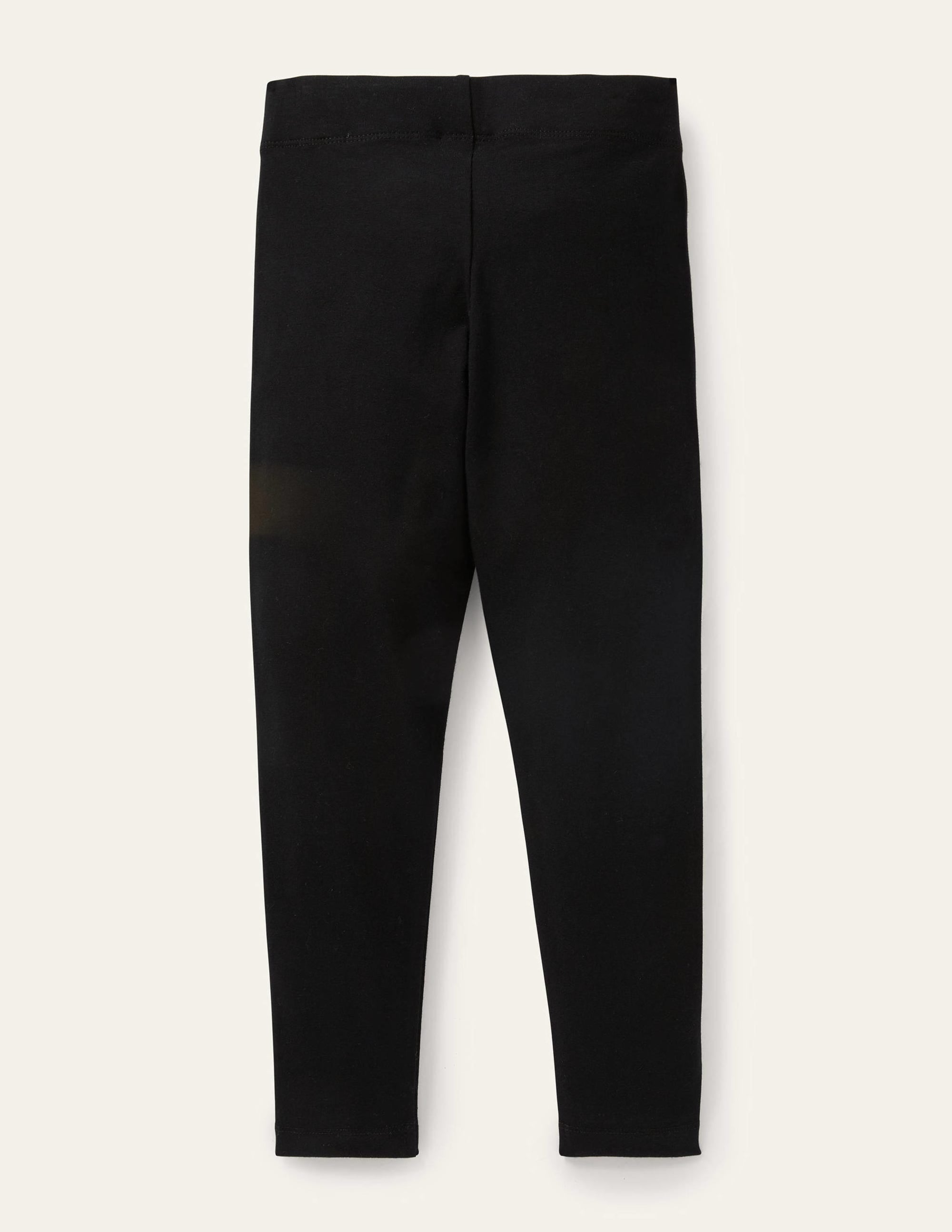 Plain Leggings-Black - Image 2