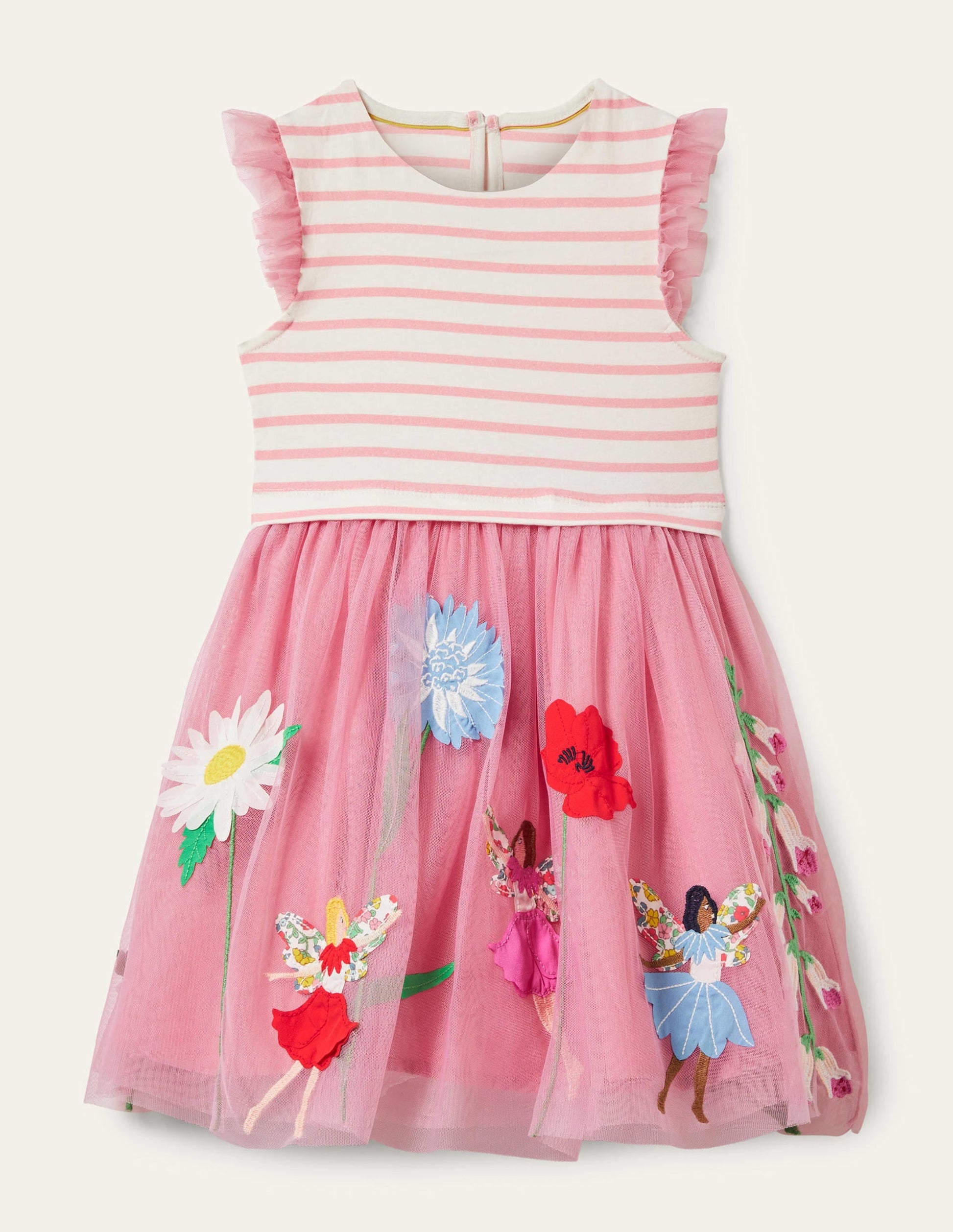 Tulle Dress-Formica Pink Flower Fairy-1