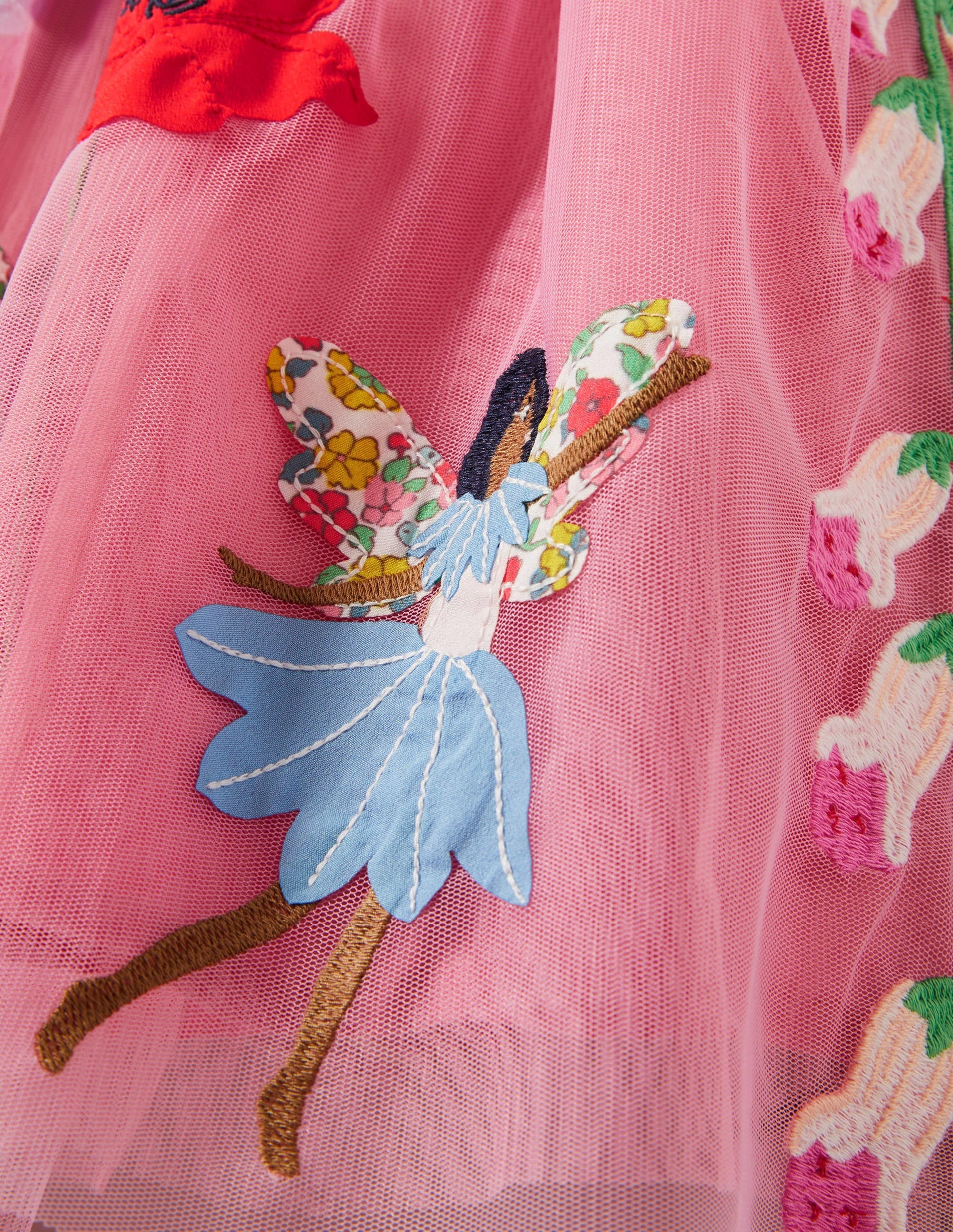 Tulle Dress-Formica Pink Flower Fairy - Image 3