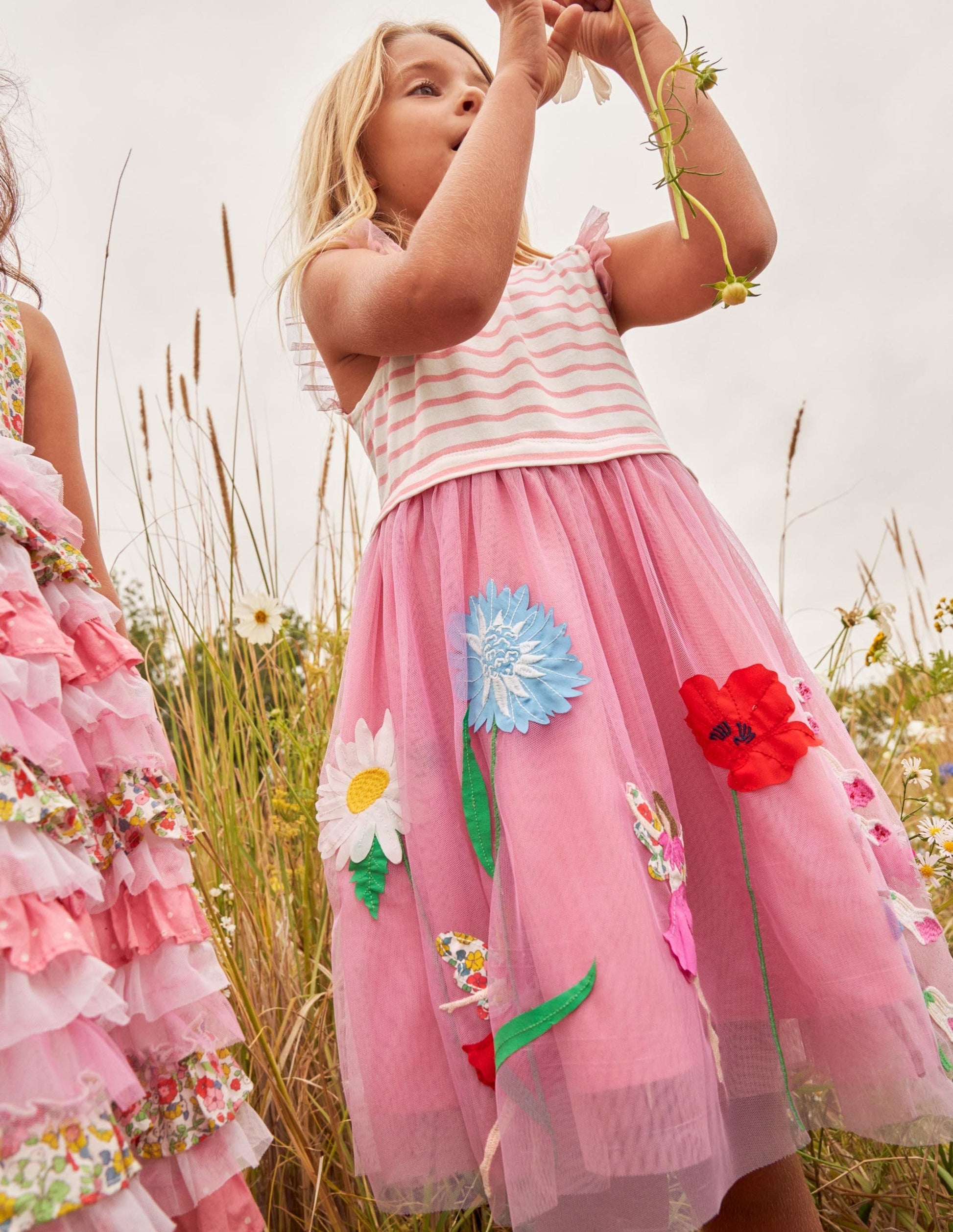Tulle Dress-Formica Pink Flower Fairy-5