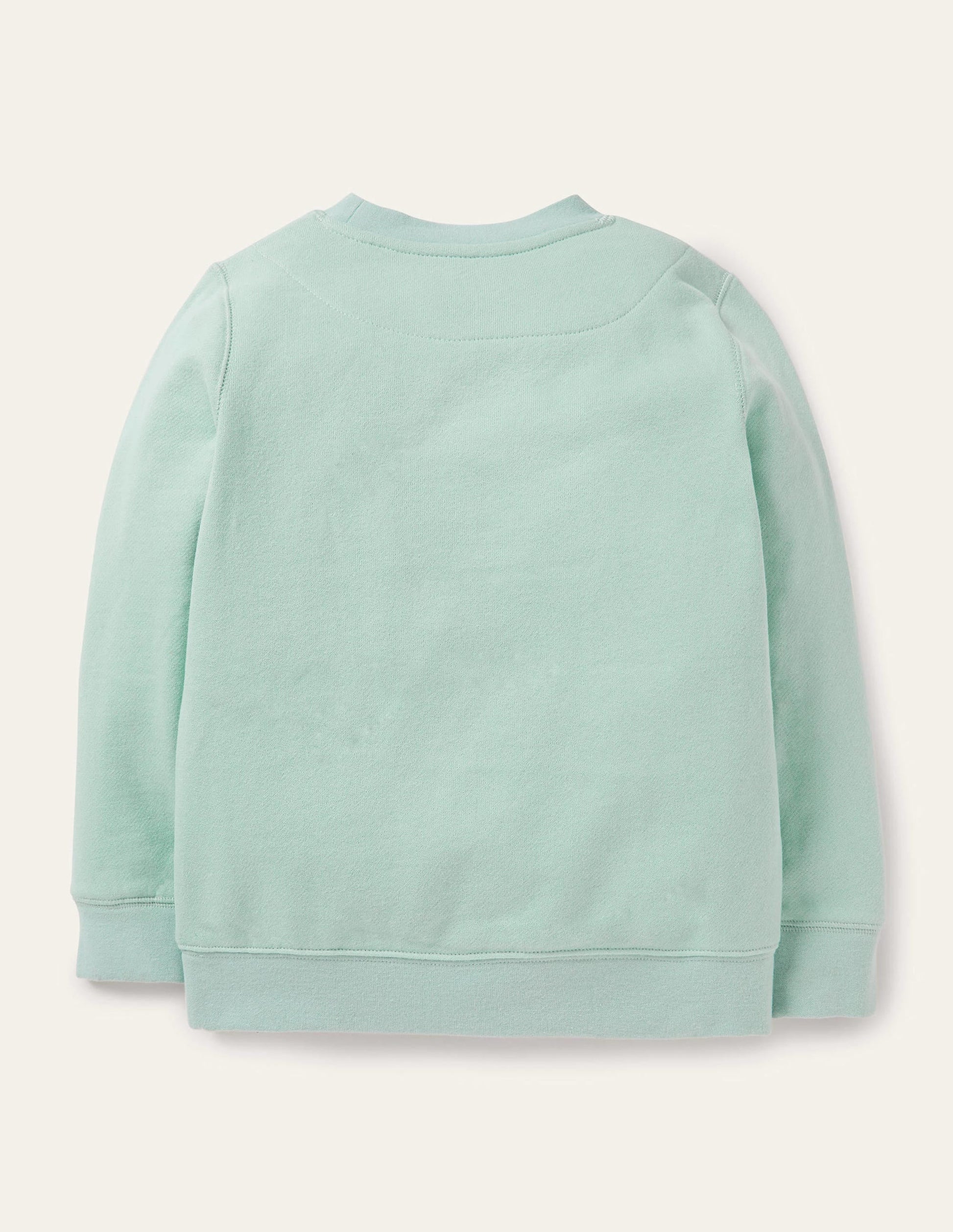 Green Guinea Pig Print Sweatshirt-Green Guinea Pig Fairy-2