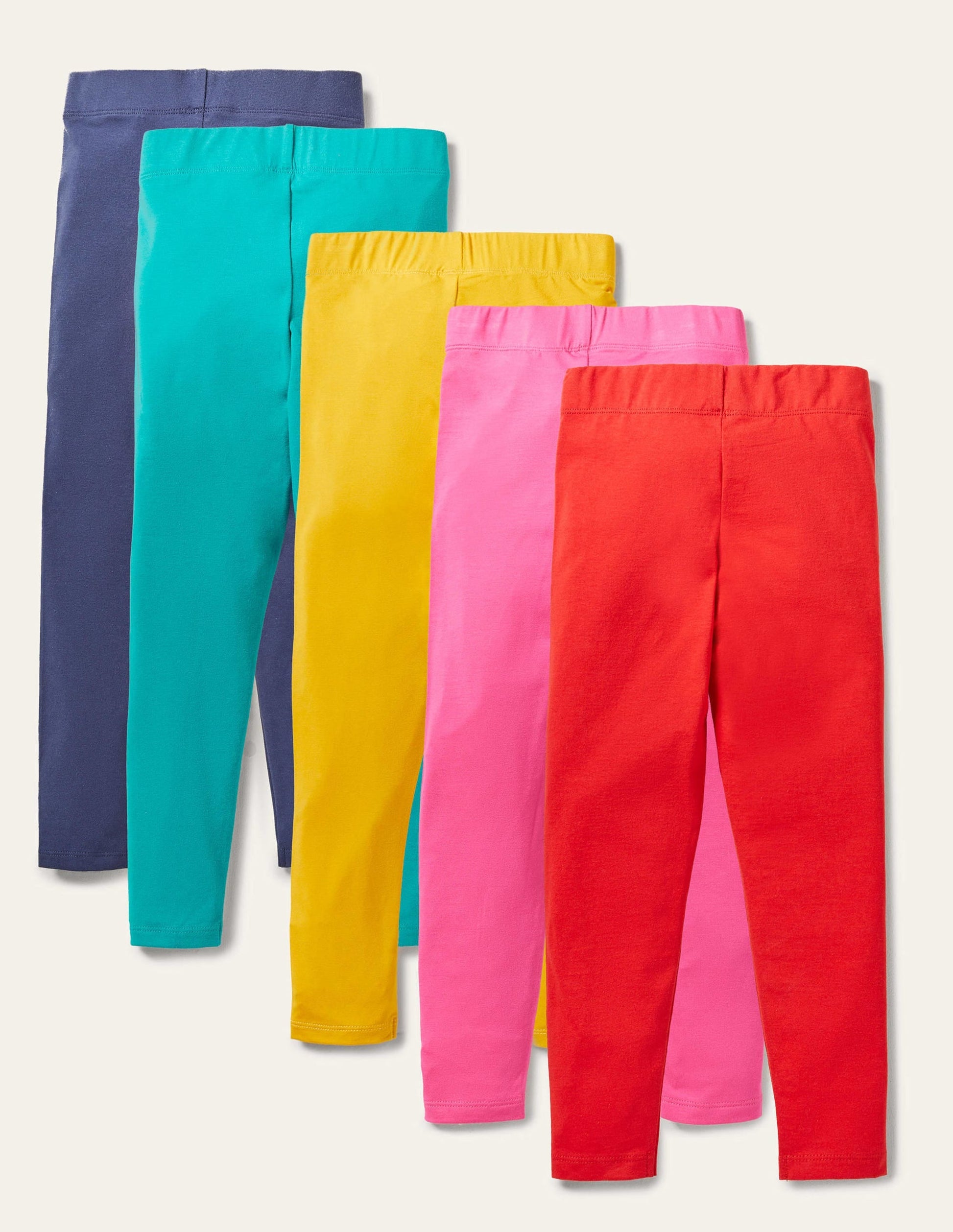 5-Pack Leggings-Multi Rainbow-2