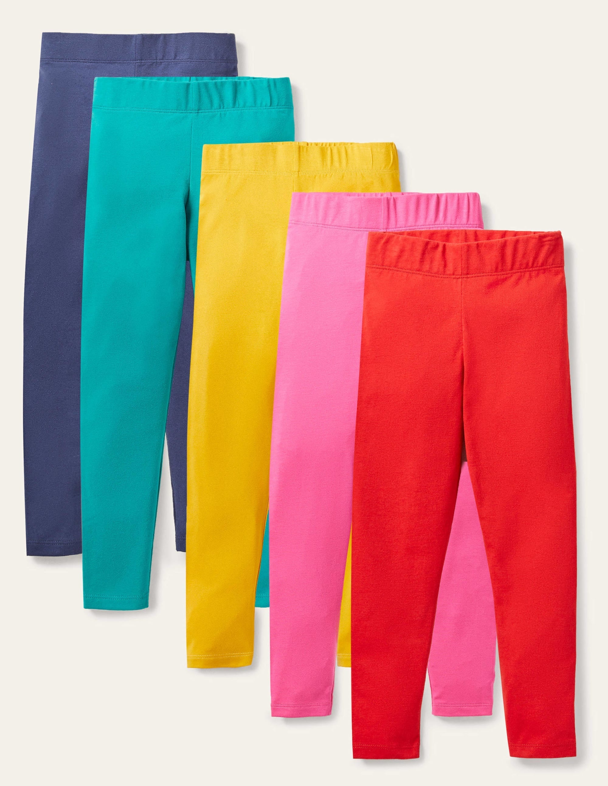 5-Pack Leggings-Multi Rainbow - Image 1