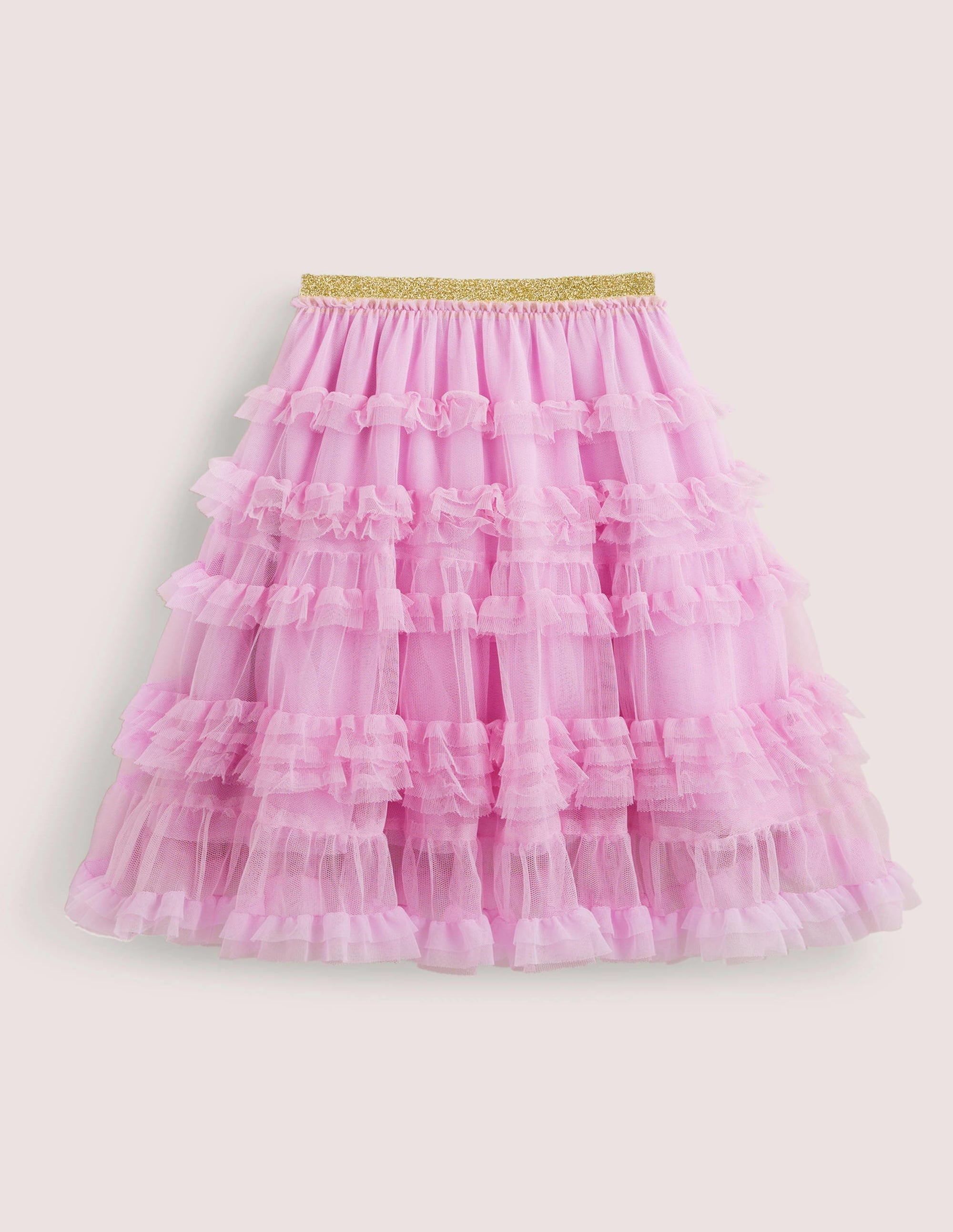 Midi Tulle Party Skirt-Orchid Petal Purple - Image 1