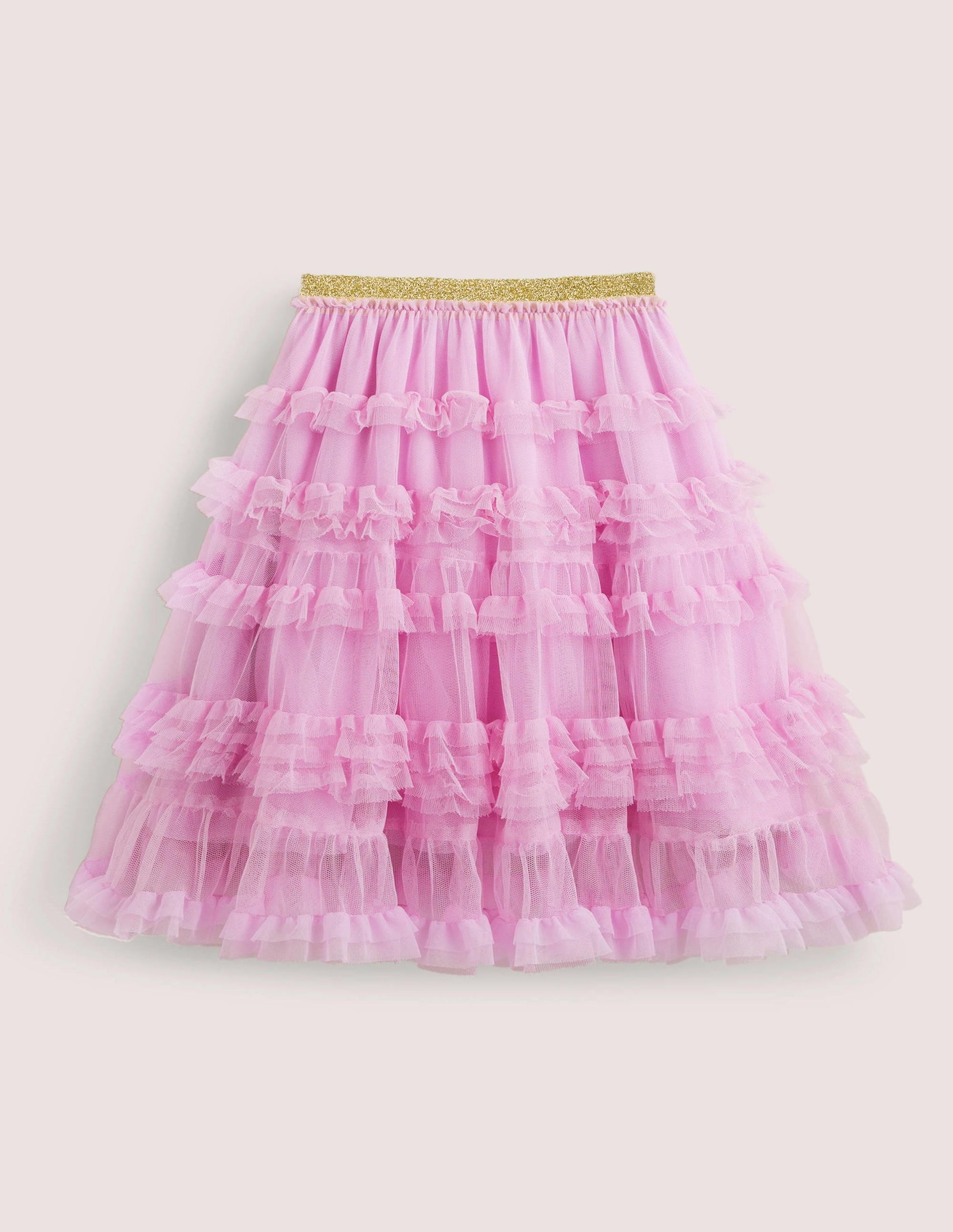 Midi Tulle Party Skirt-Orchid Petal Purple-2