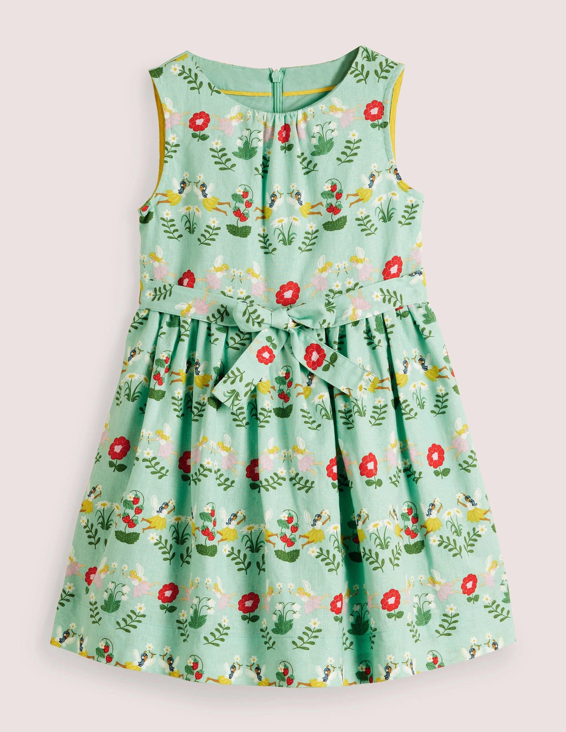 Vintage Dress-Fountain Flower Fairies-1