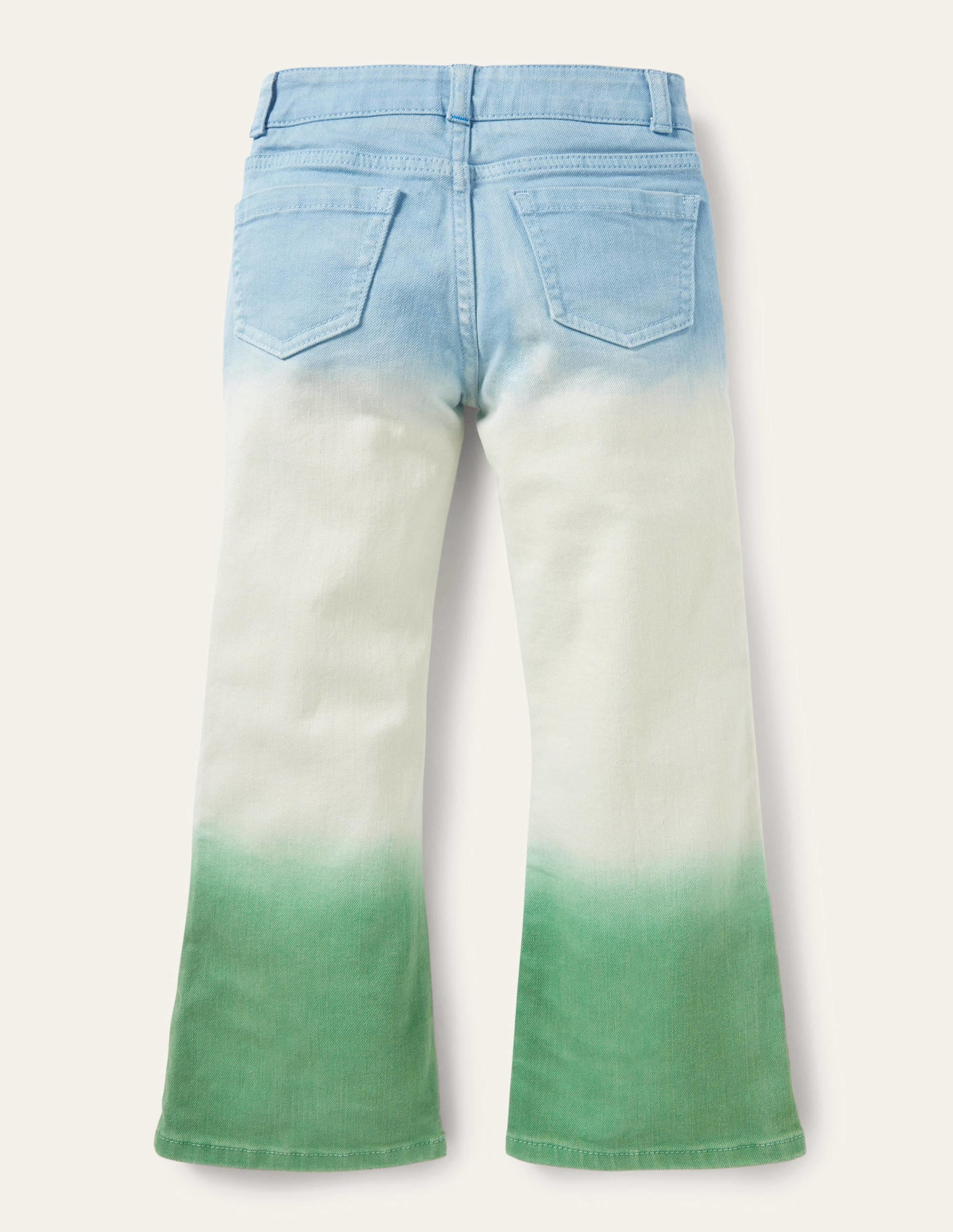 Flared Jeans-Surfboard Blue/Green Ombre - Image 2