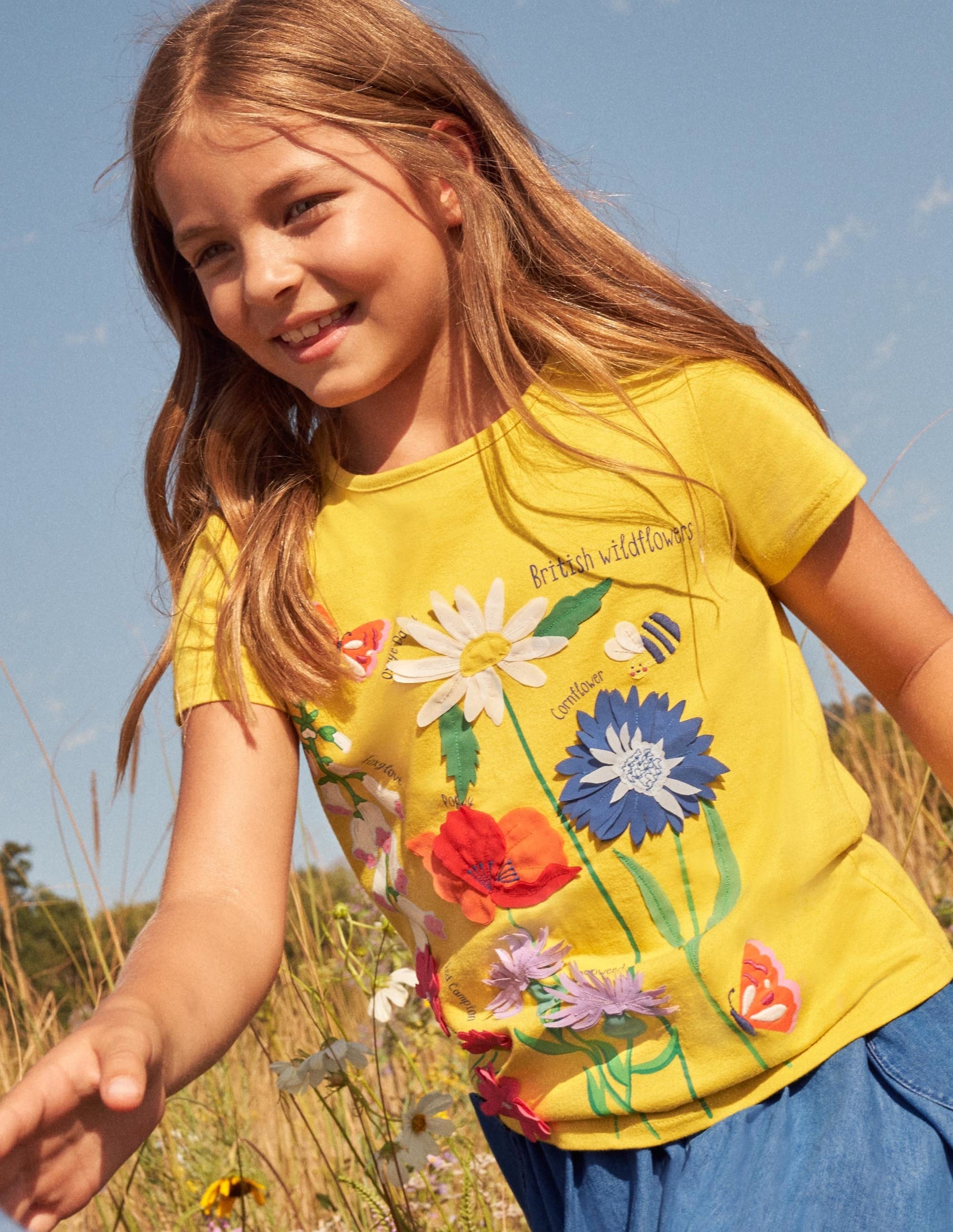 Flutter Fun Fact T-shirt-Daffodil Yellow Flowers-4
