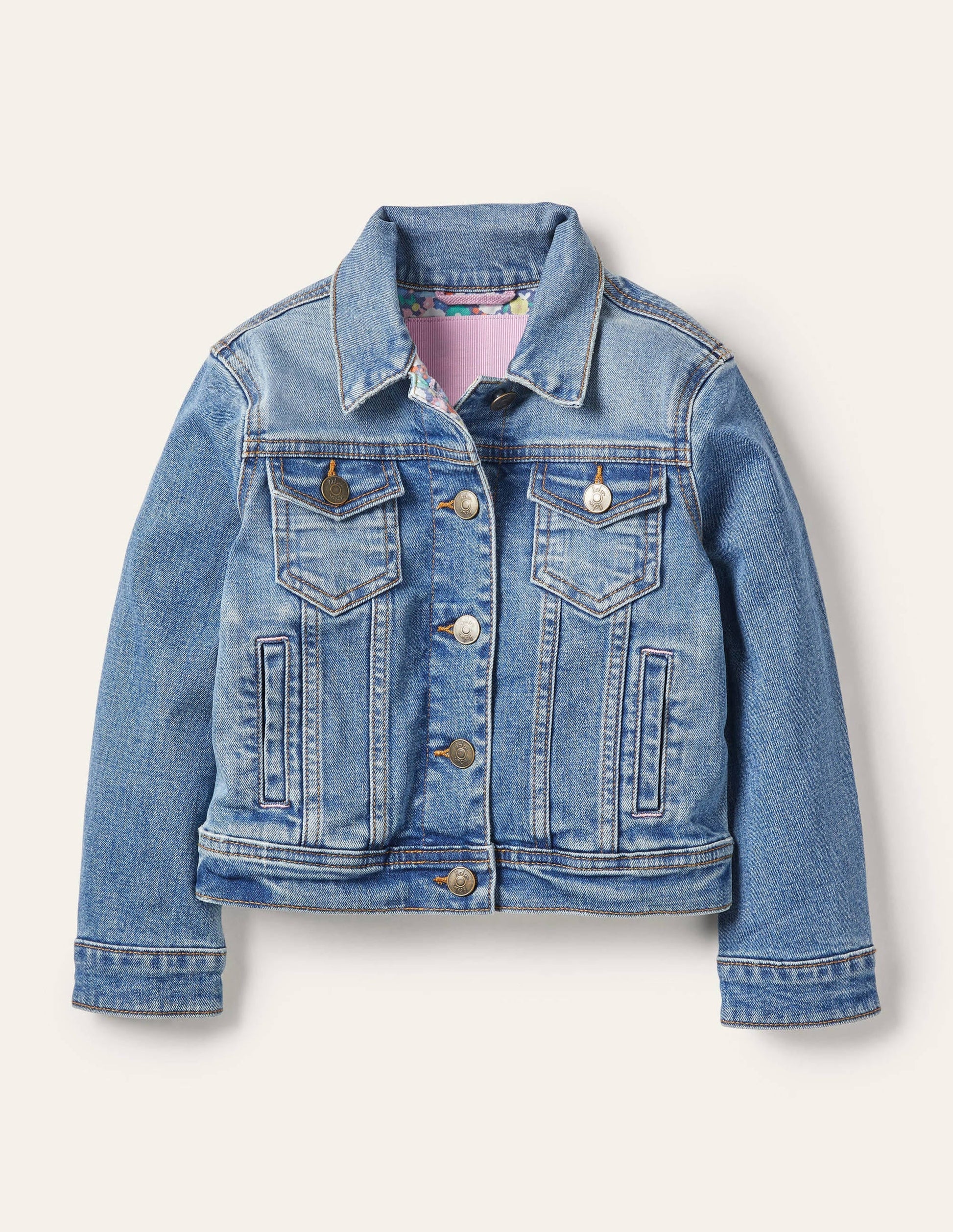 Denim Jacket-Mid Vintage Denim-1