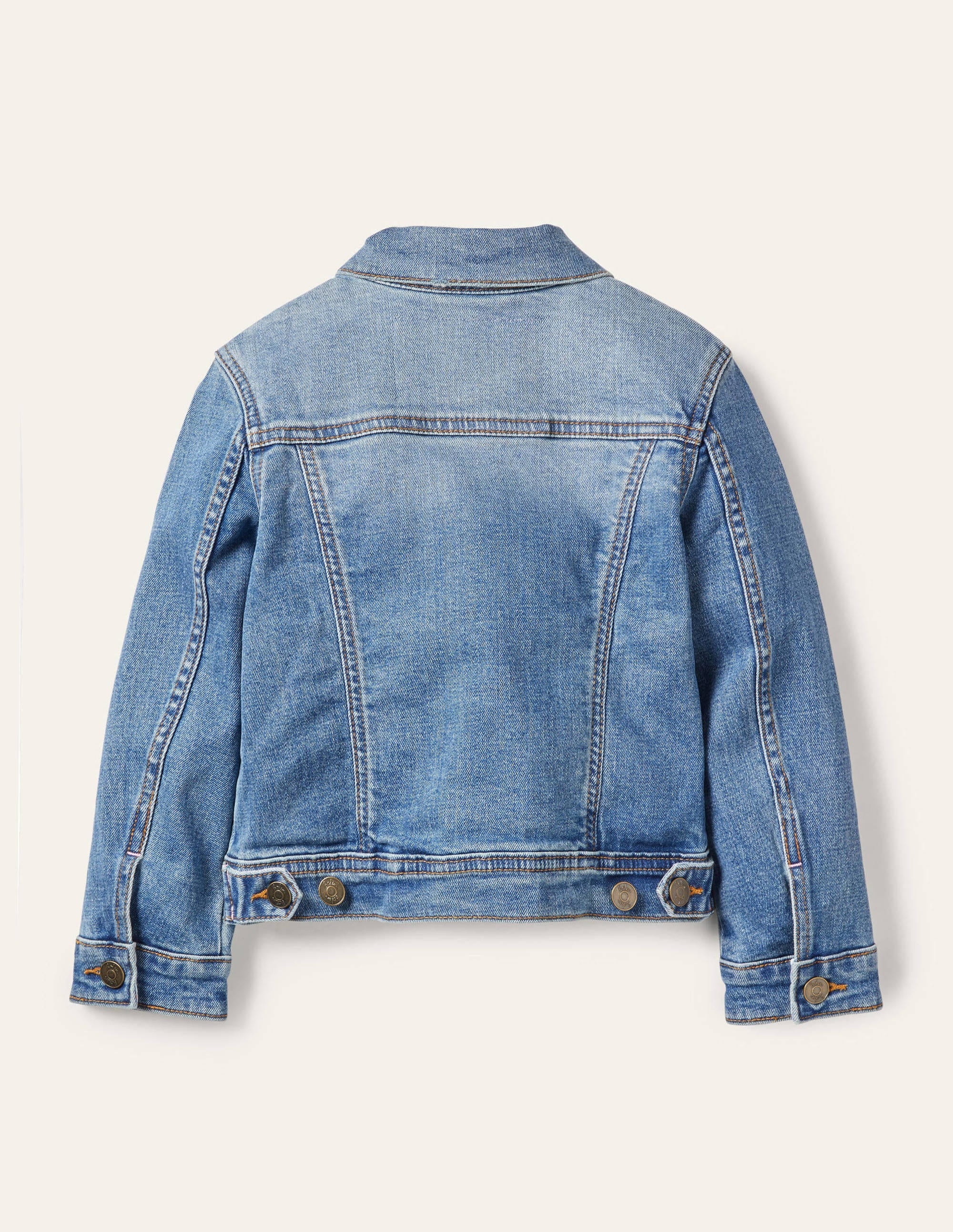 Denim Jacket-Mid Vintage Denim - Image 2
