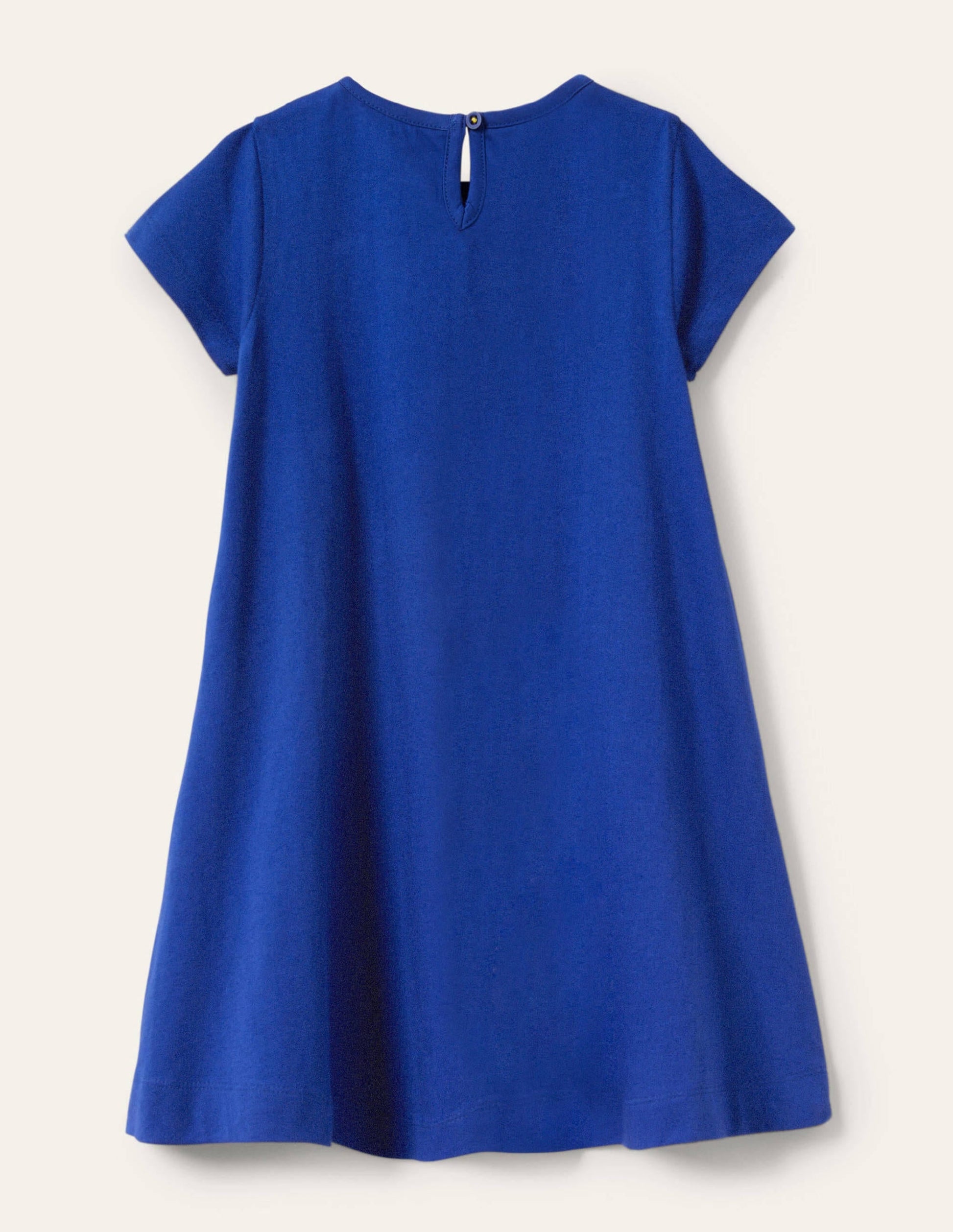 Fun Big Appliqué Dress-Blue Wave Diver-2