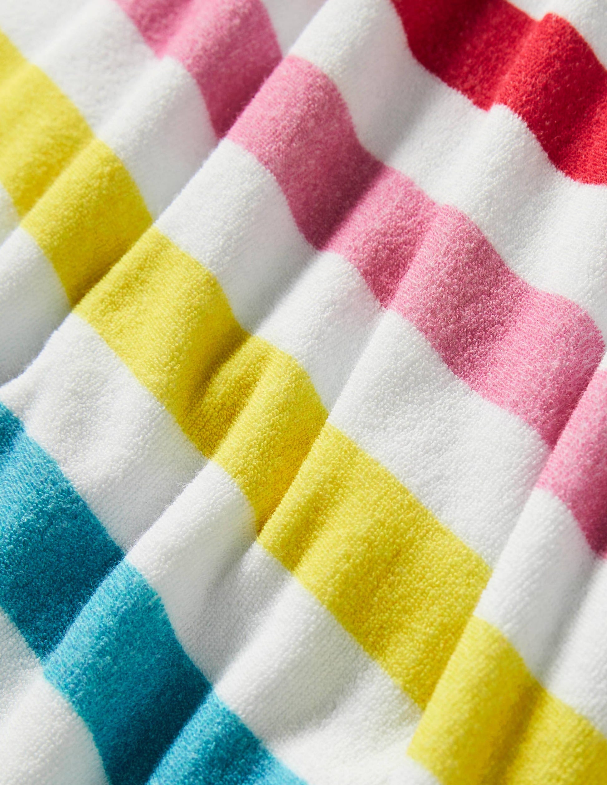 Towelling Hoodie-Multi Stripe-3
