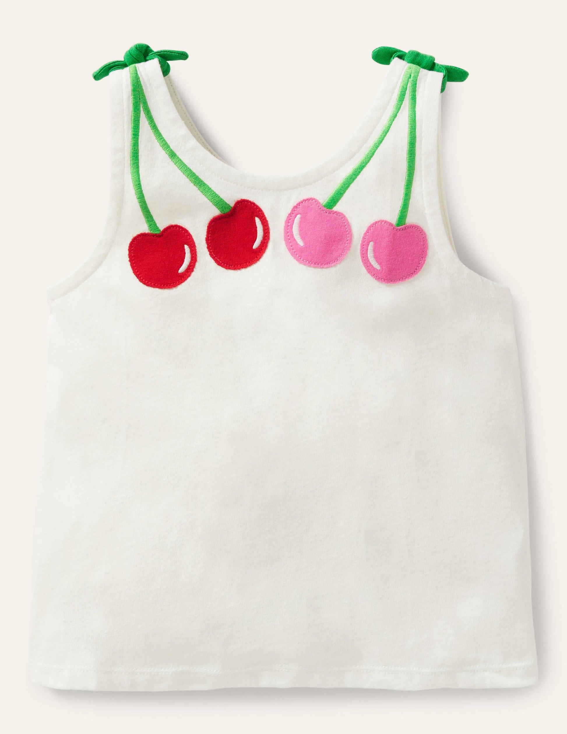 Cherry Vest Top-Ivory Cherry-1