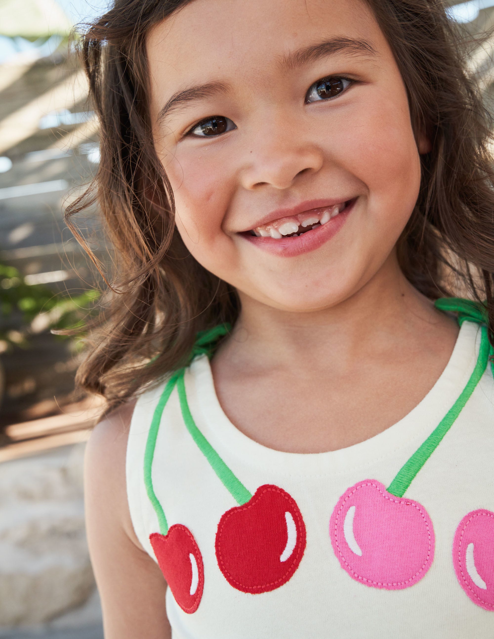 Cherry Vest Top-Ivory Cherry - Image 5