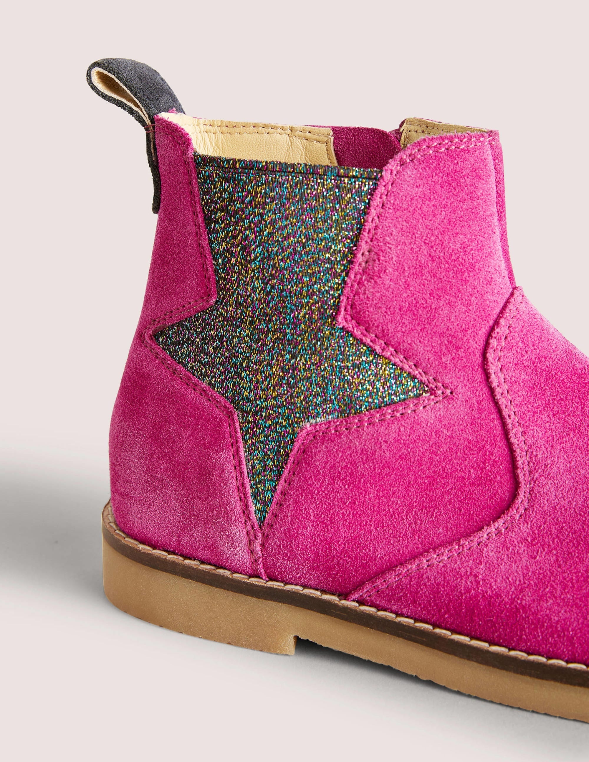Chelsea Boots-Hot Pink Star - Image 3