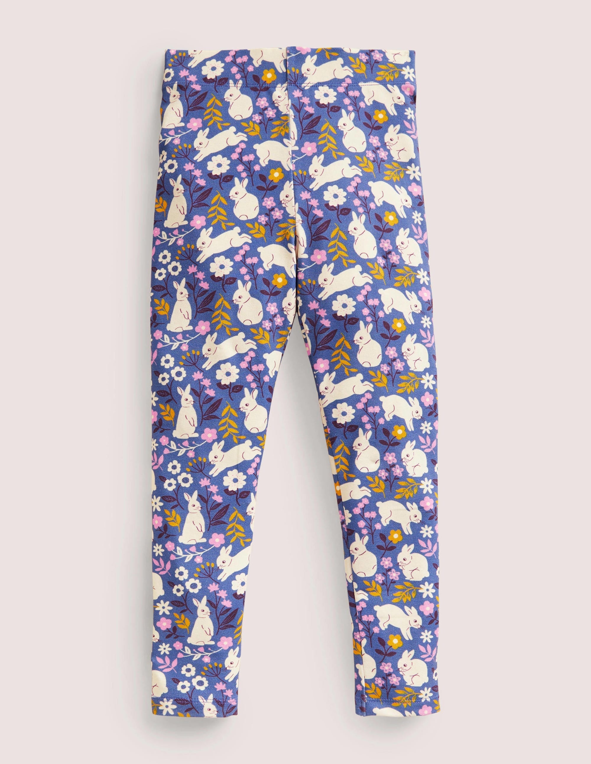 Fun Leggings-Riviera Blue Bunnies - Image 1