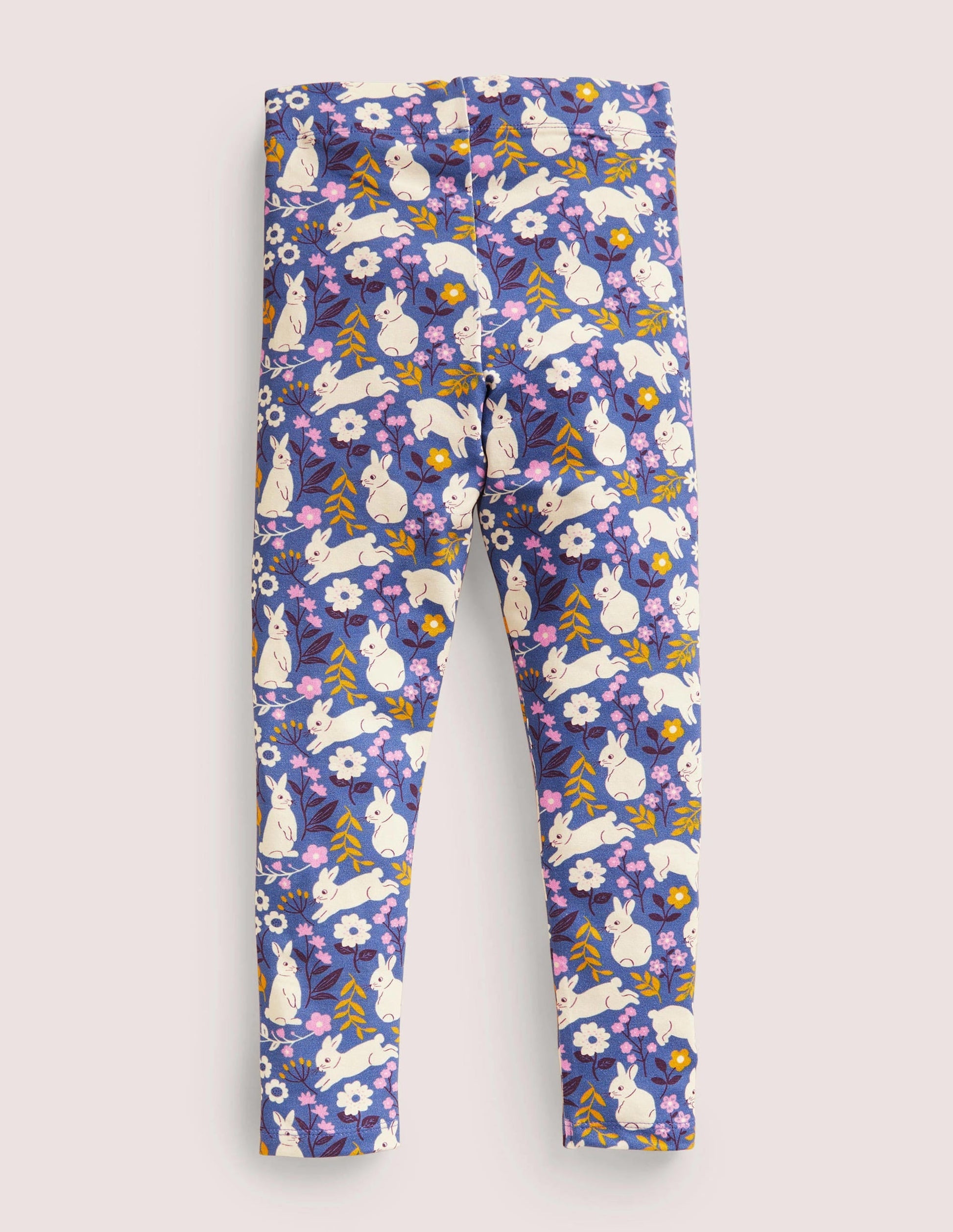Fun Leggings-Riviera Blue Bunnies-2