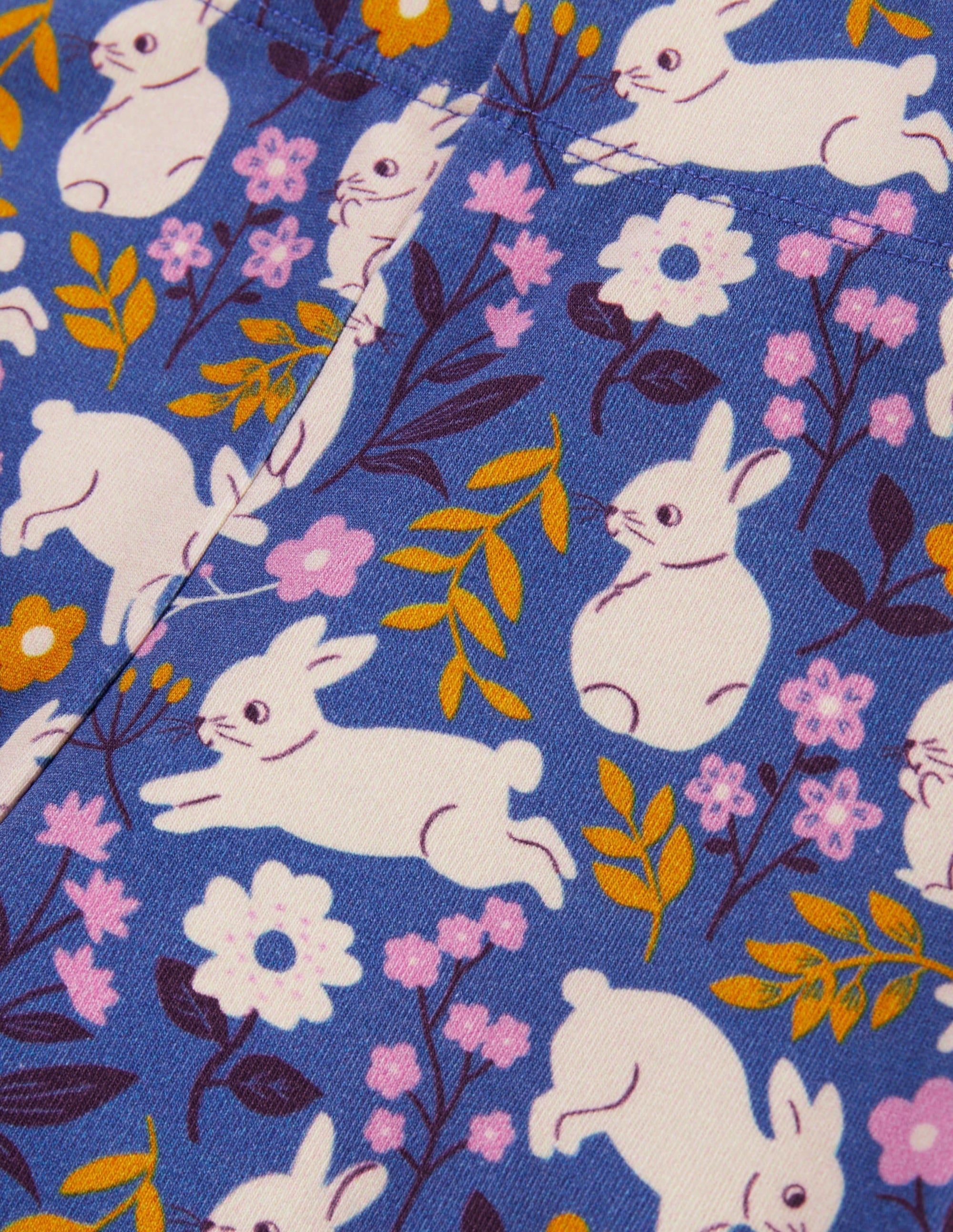 Fun Leggings-Riviera Blue Bunnies - Image 3